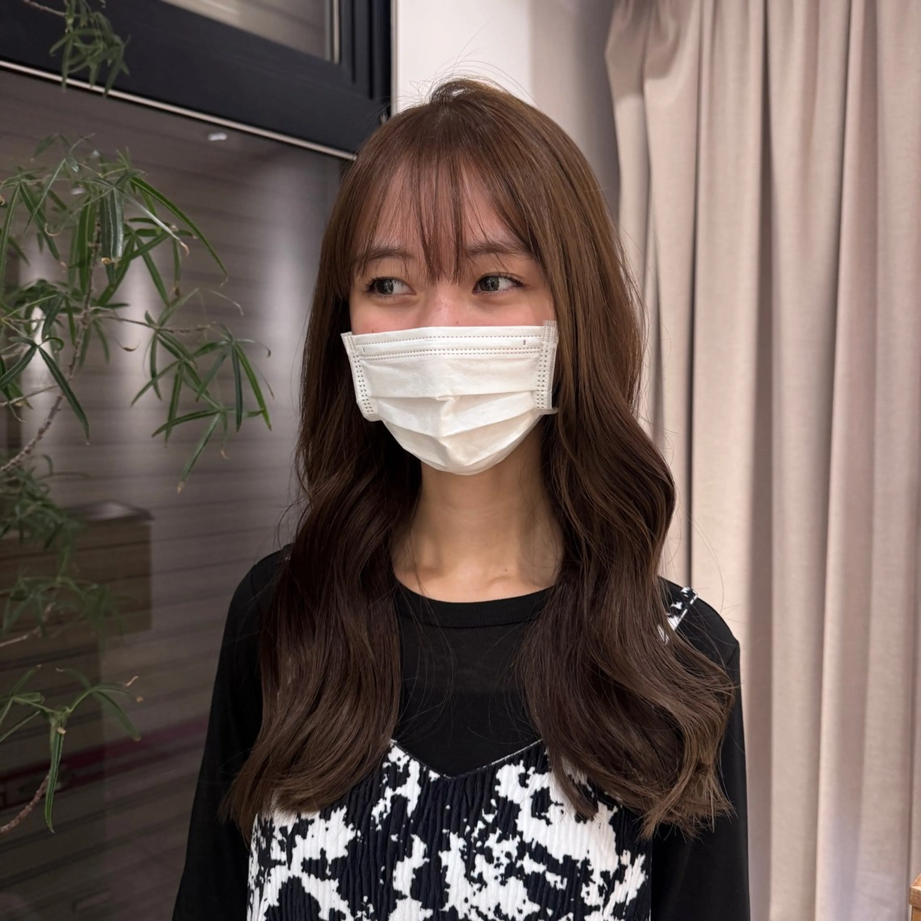 ロング カラー NAVY miyoshiのヘアスタイル