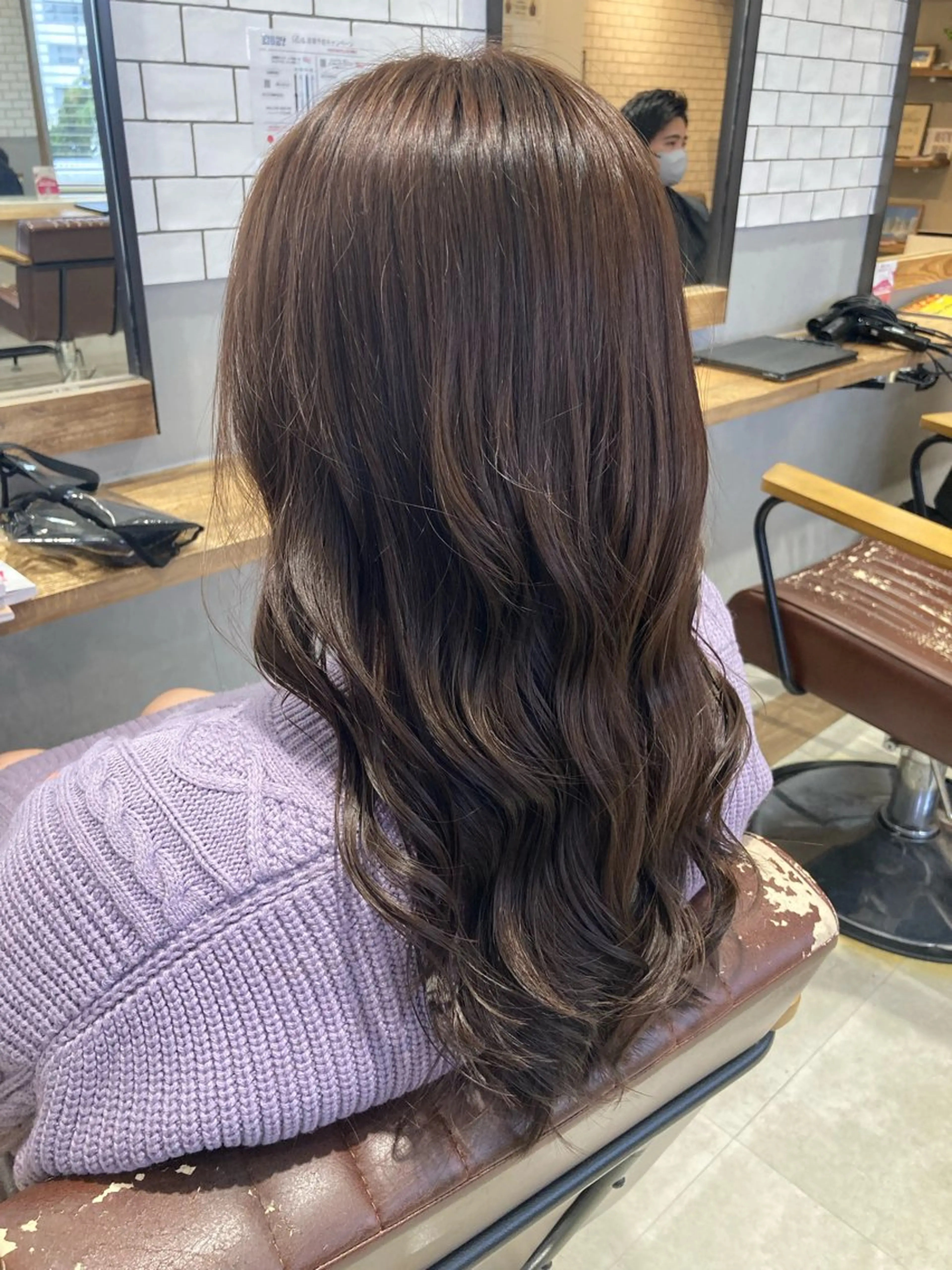 ロング カット ヘアカラー 菊地 優斗のヘアスタイル