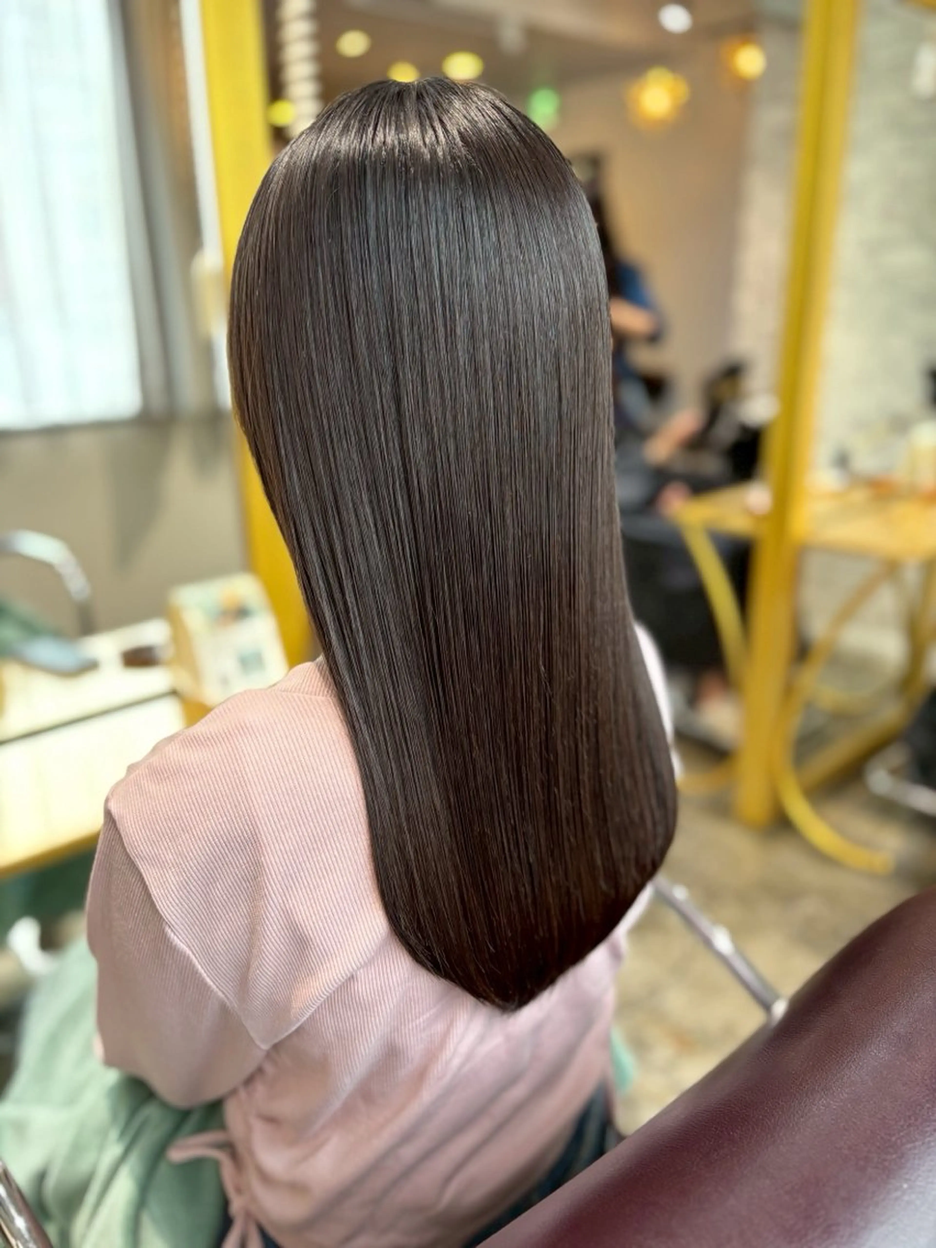 ロング カット 縮毛矯正 縮毛矯正／髪質改善 🌼mizukiのヘアスタイル