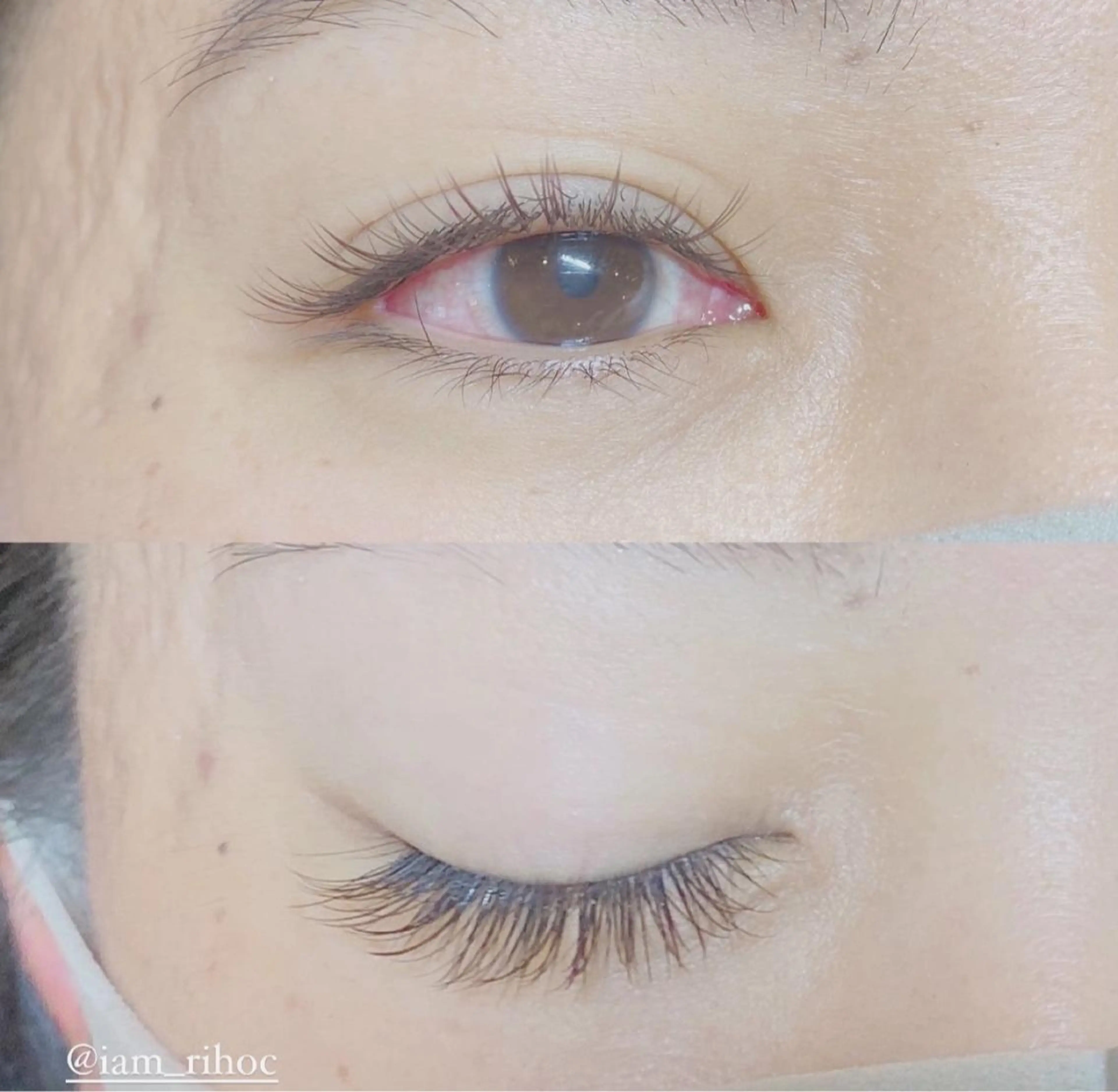 マツエク・マツパ カラーマツエク フラットラッシュ Jカール 千島 里歩のマツエク・マツパデザイン