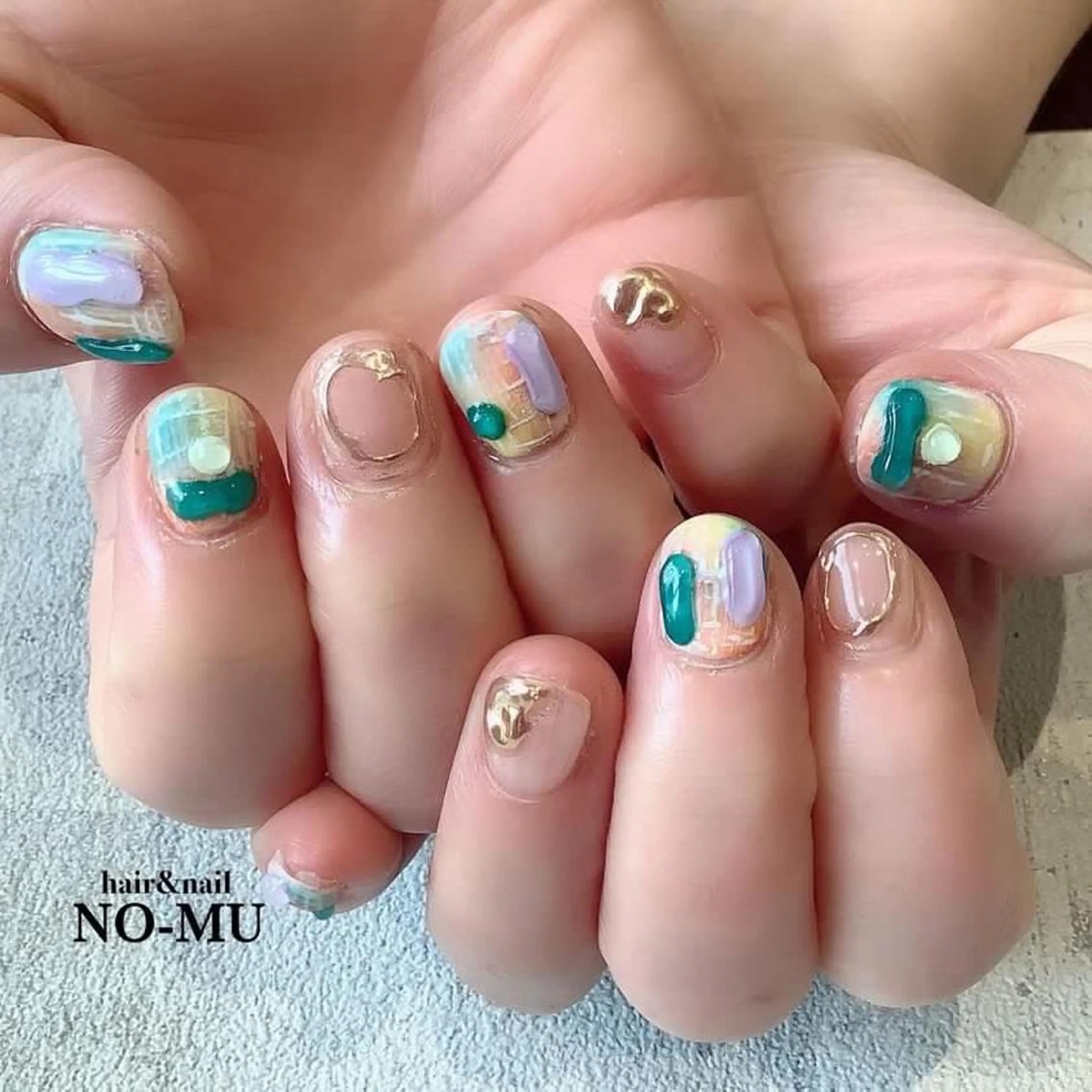 ネイル ハンドネイル hair&nail NO-MU所属・hair&nail NO-MUのネイルデザイン