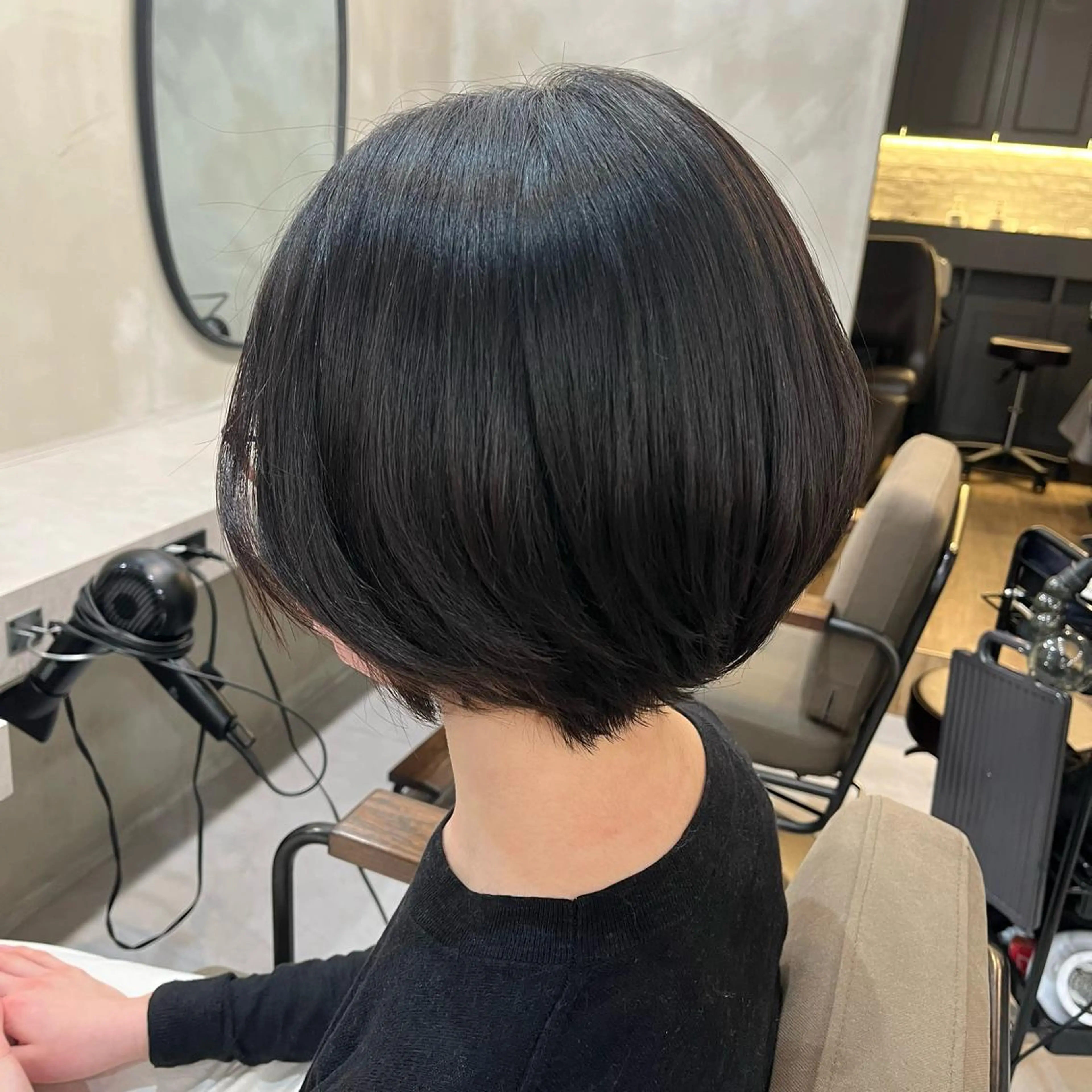 ショート カラー ショートボブ 丸みショート ボブ ショートヘア RIYA❤︎ Aujuaソムリエのヘアスタイル