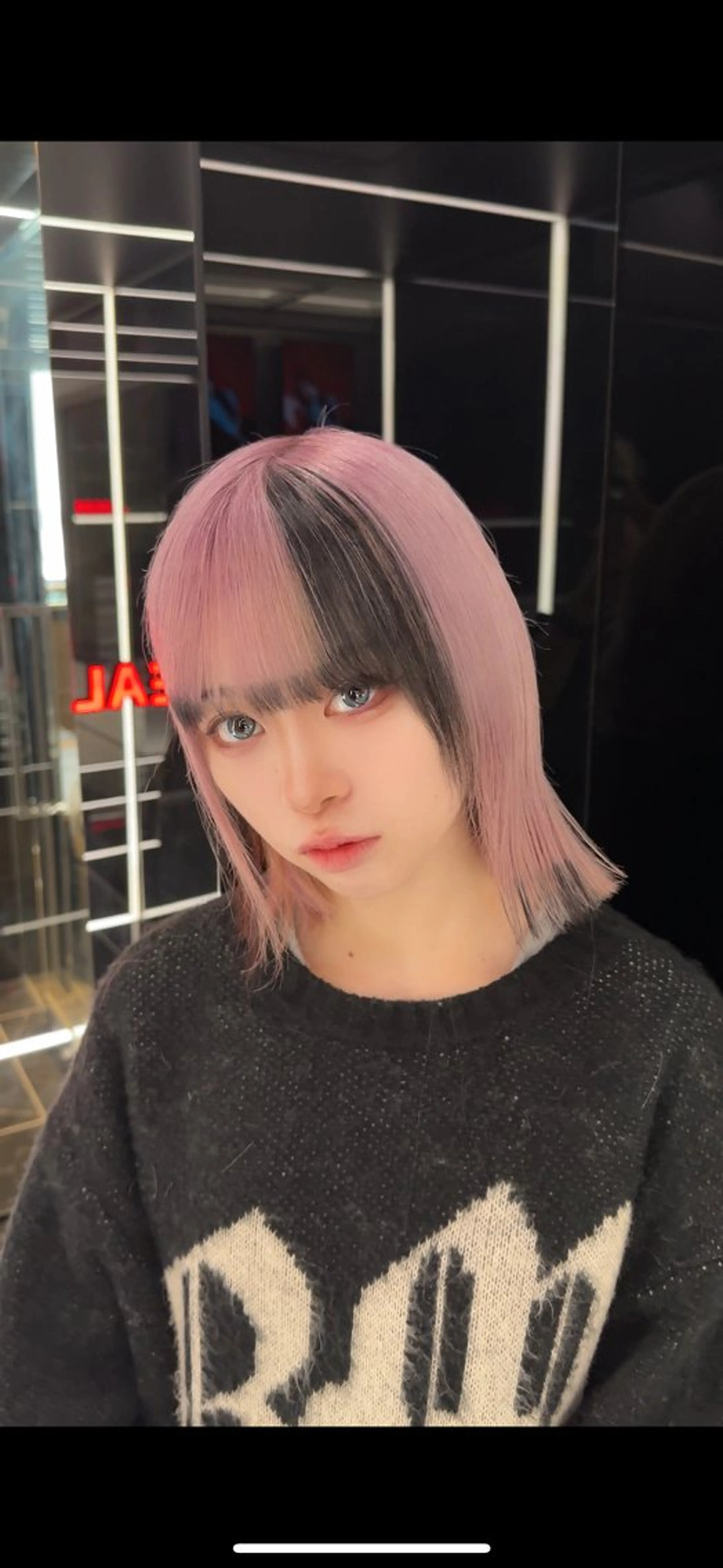 ショート こうき/縮毛ブリーチ デザイン/レイヤーのヘアスタイル