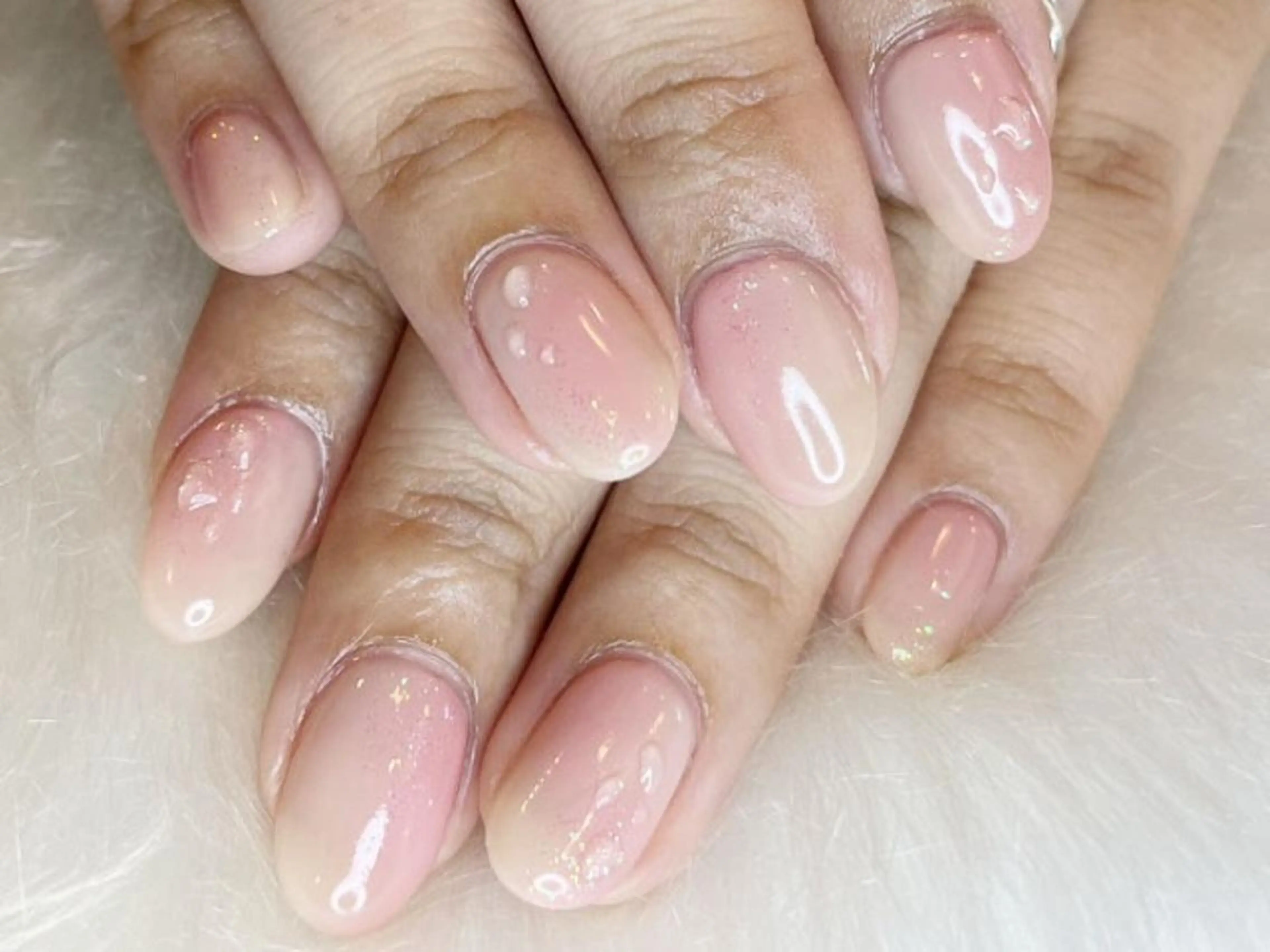 💚オフなし💅🏼シンプル定額コース／オフィスandシンプルネイル🪐の写真