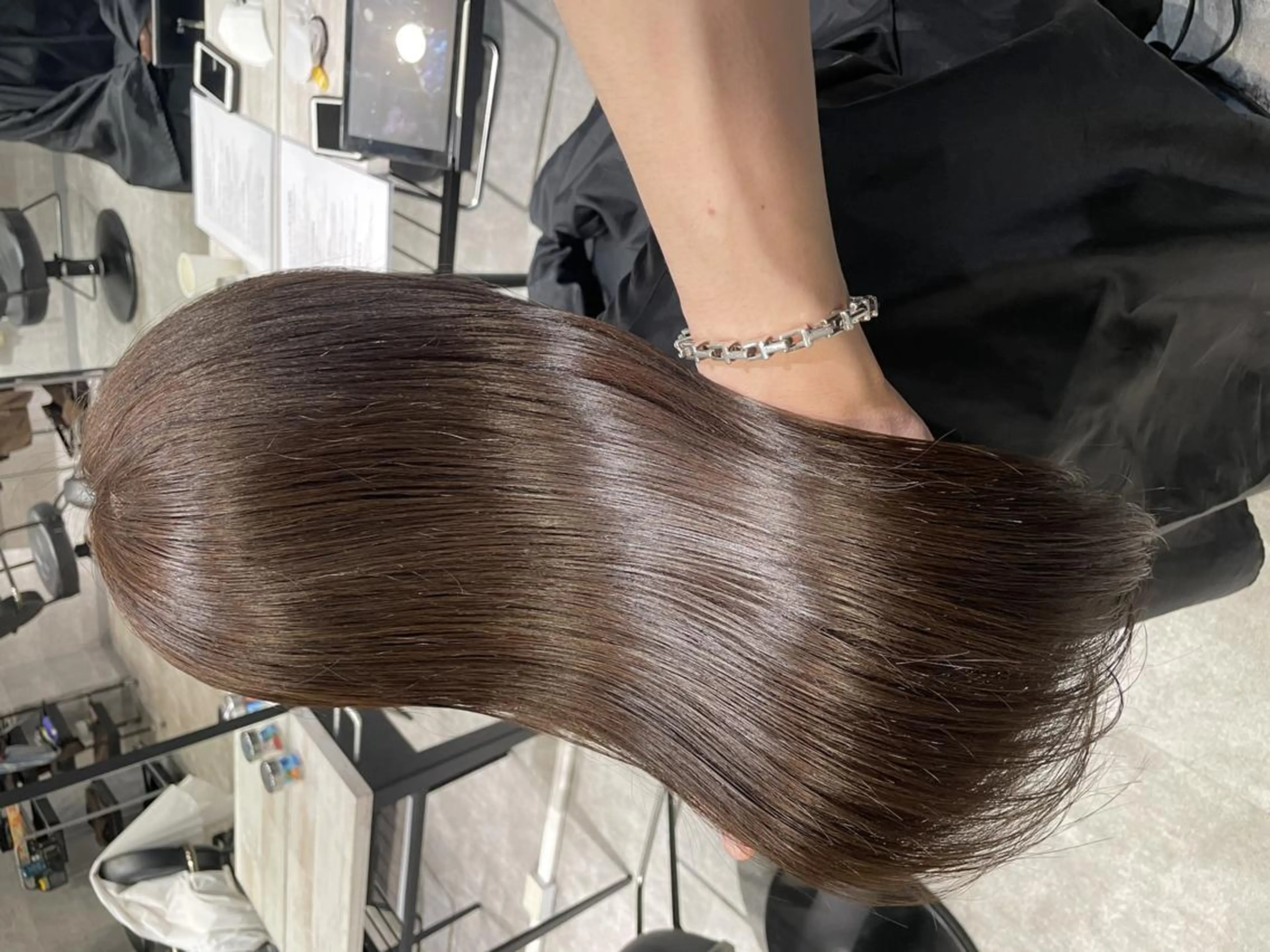 ロング 似合わせカット ヘアカラー トリートメント Ammi hairのヘアスタイル