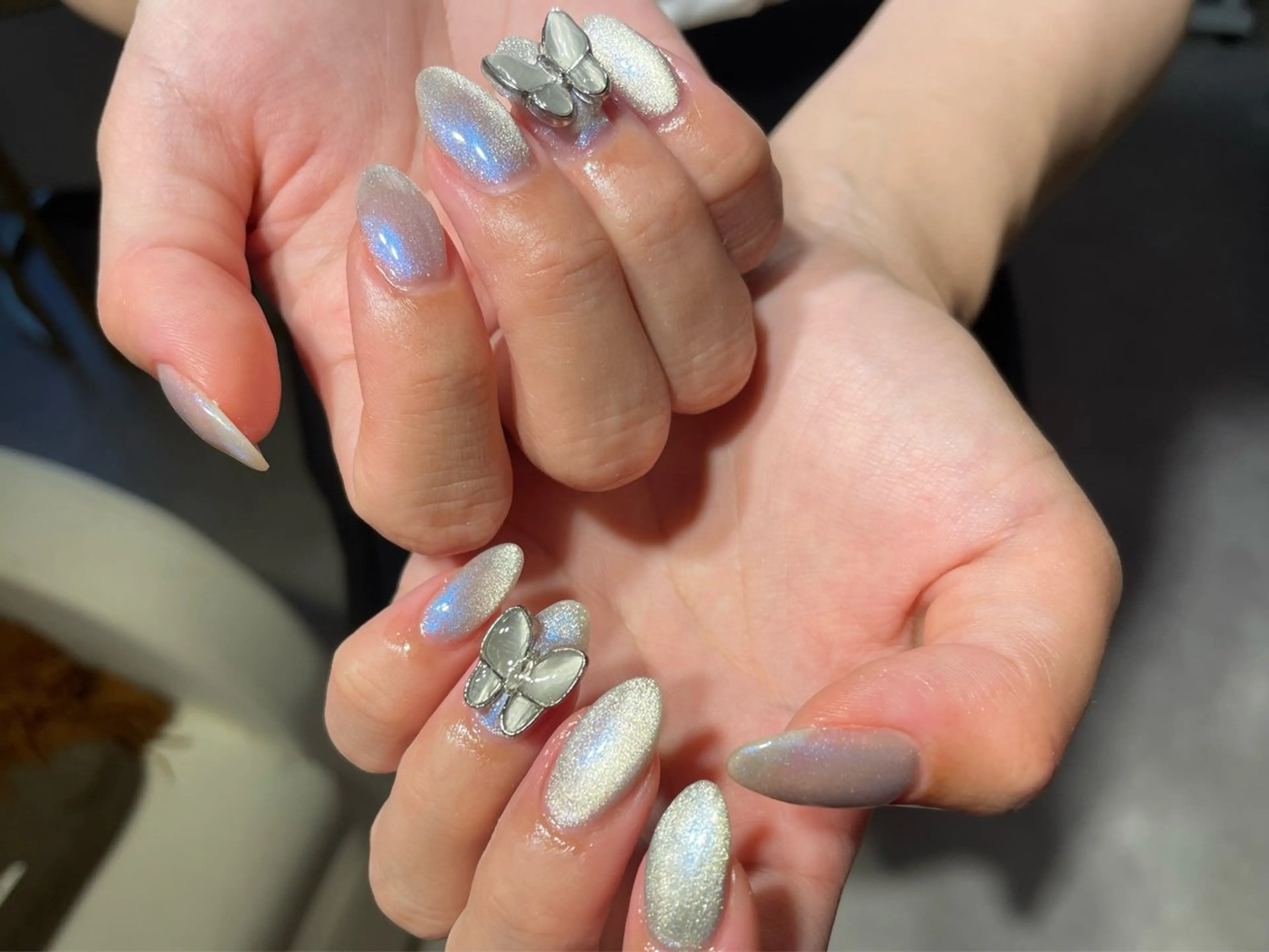 ネイル アイブロウ 眉カラー 長さ出し フラワーネイル フットネイル フレンチネイル ハンドネイル Moana Nail 長さだし専門店のネイルデザイン