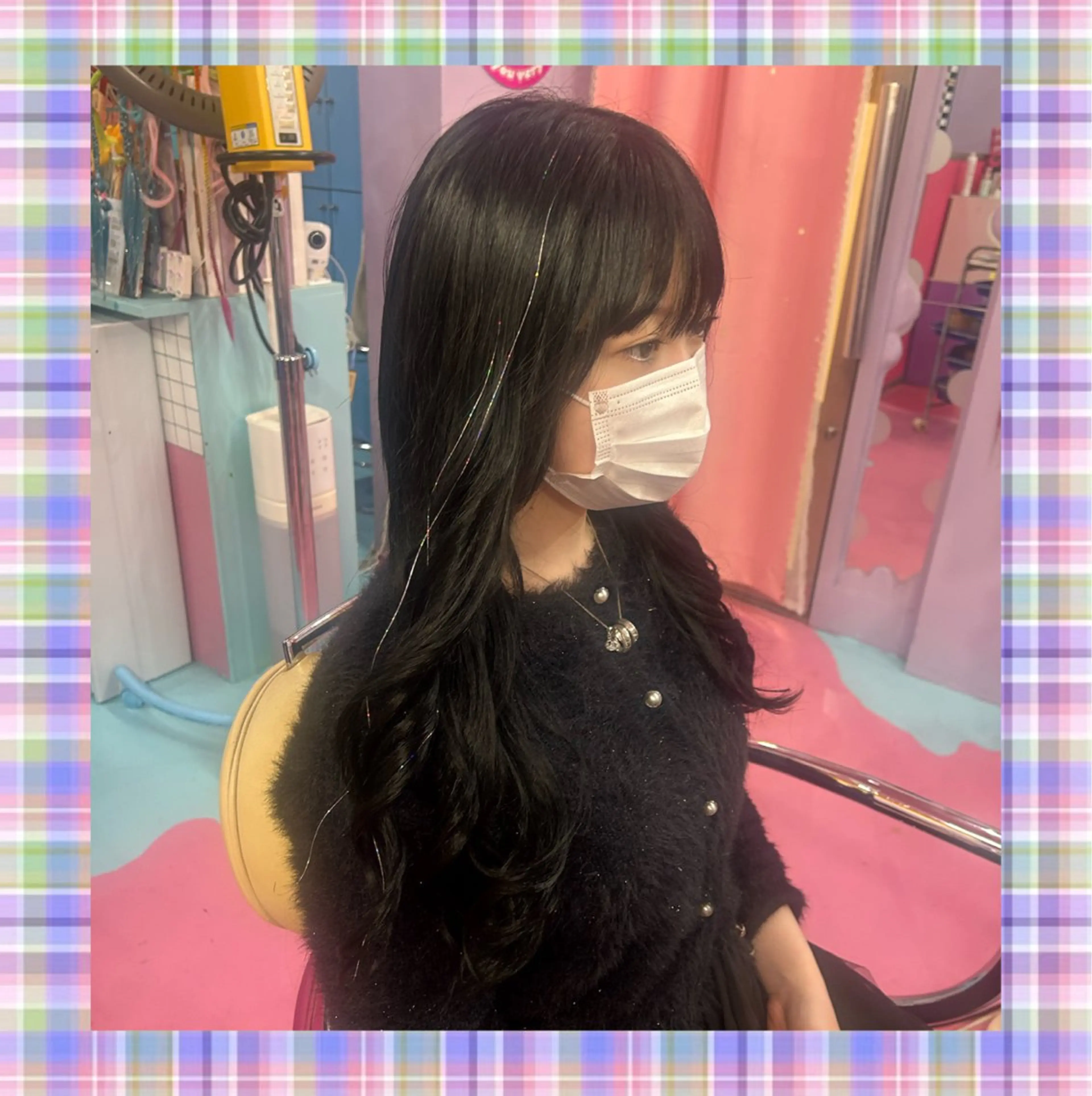ロング エクステ エクステ Miju 💖💜💫のヘアスタイル