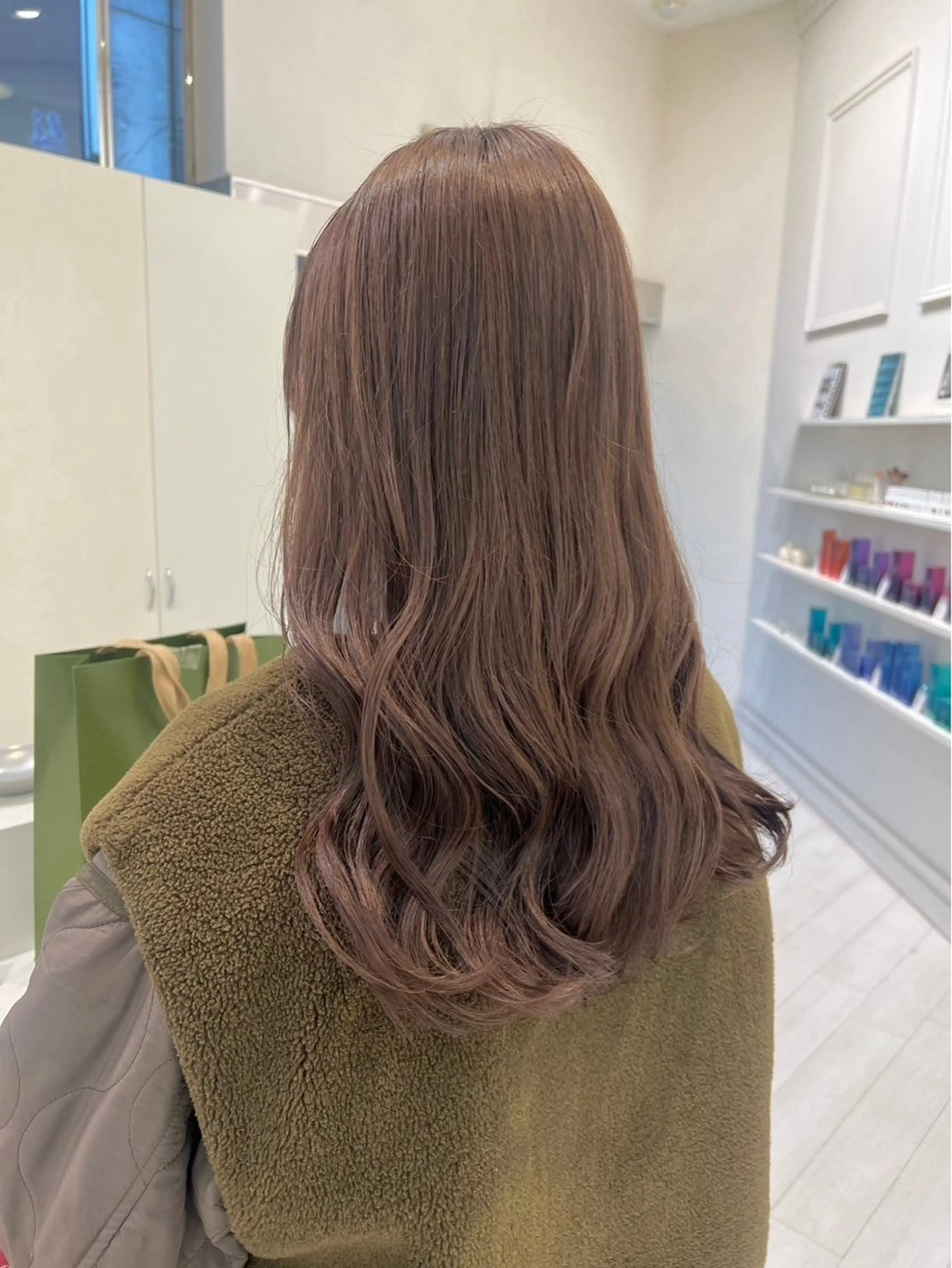 ロング カラー カット ヘアカラー ParveMix 🐾鳥取彩花のヘアスタイル