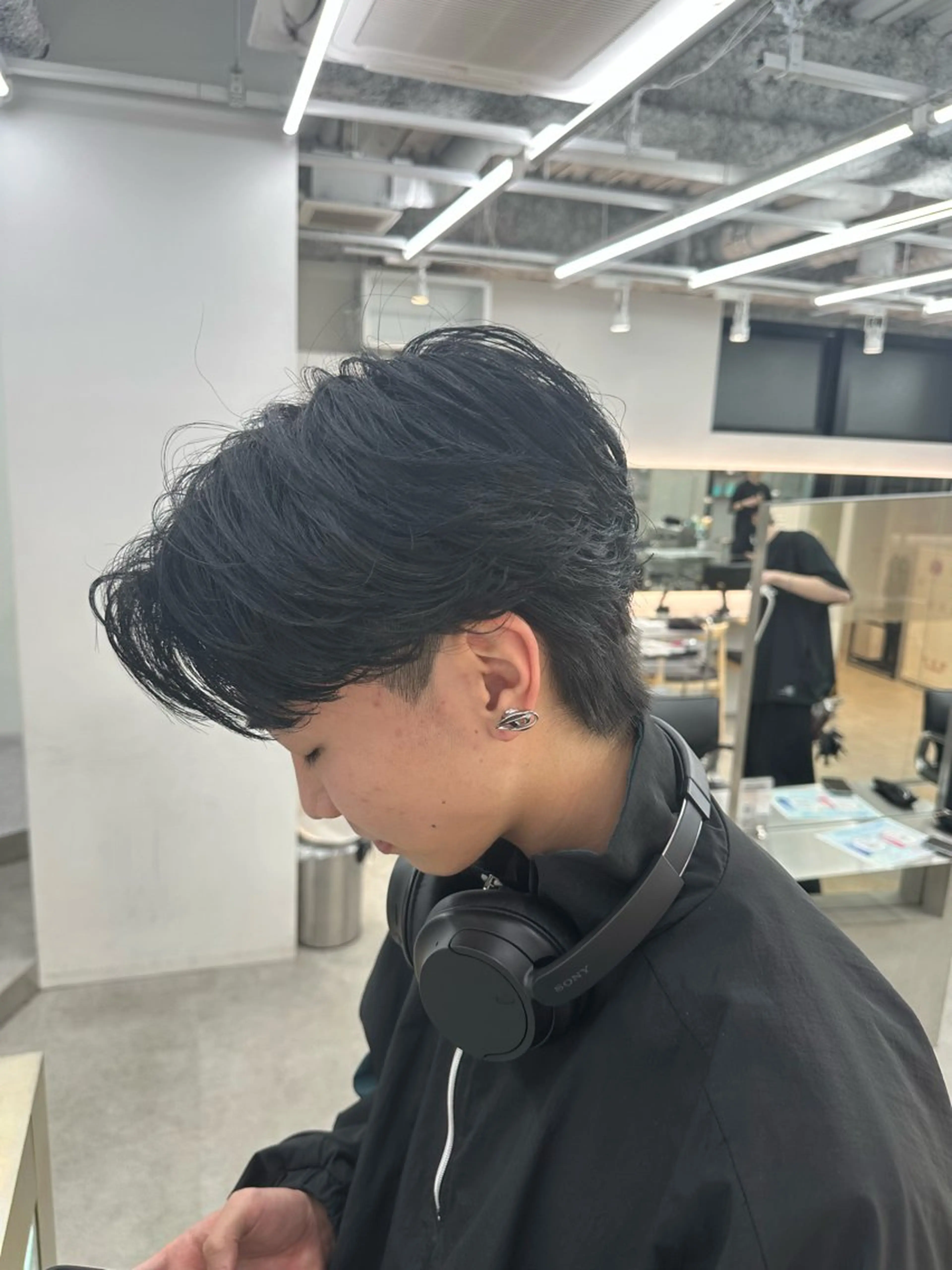 パーマ メンズ フェザーパーマ メンズパーマ カット パーマ fifth 栄　メンズサロン所属・🌀メンズパーマ職人 🌀北村涼のヘアスタイル
