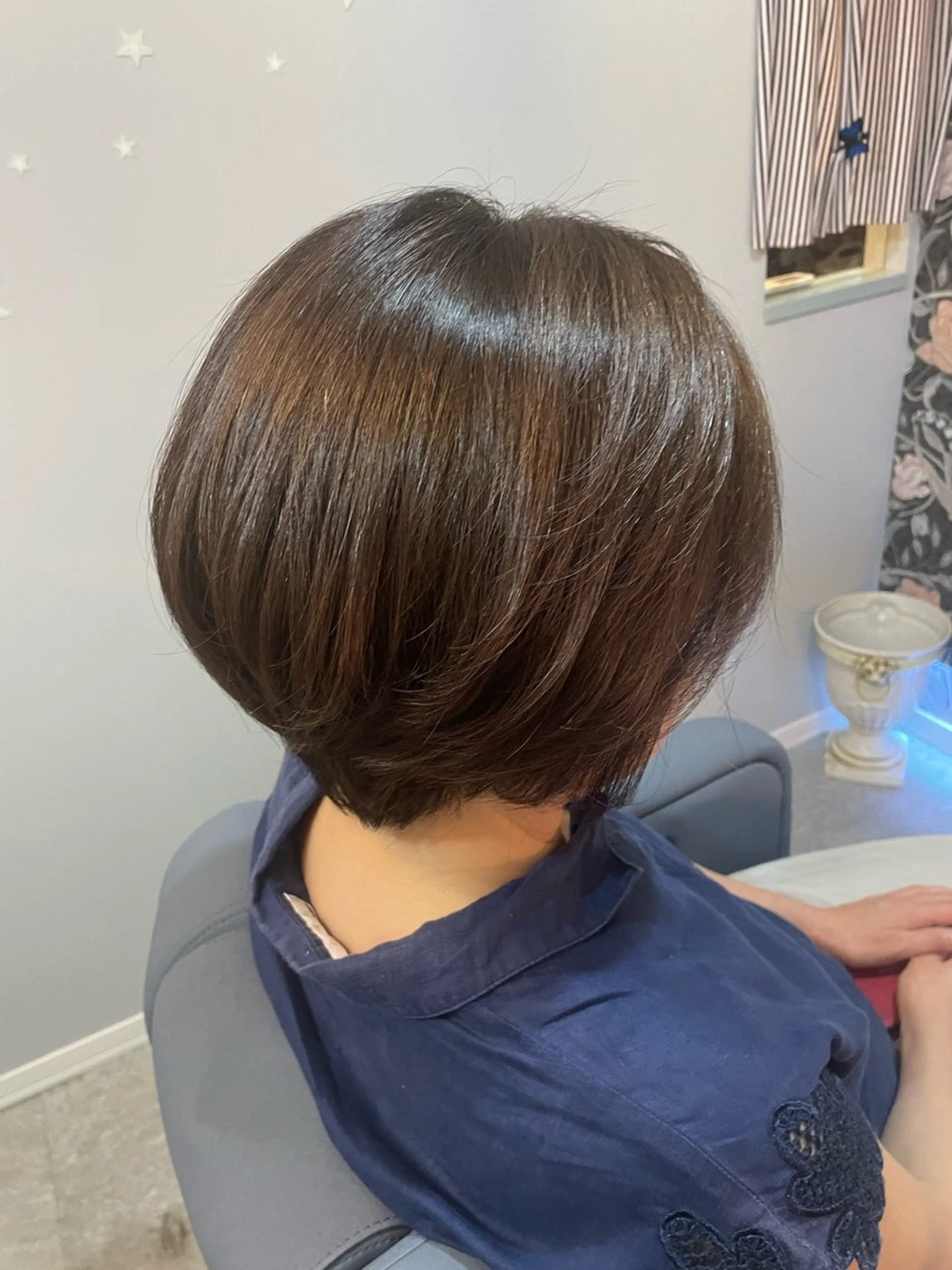 ショート ショートボブ ボブ ショートヘア カット ヘアカラー hair  make echo所属・hair make echo滿木あい花のヘアスタイル
