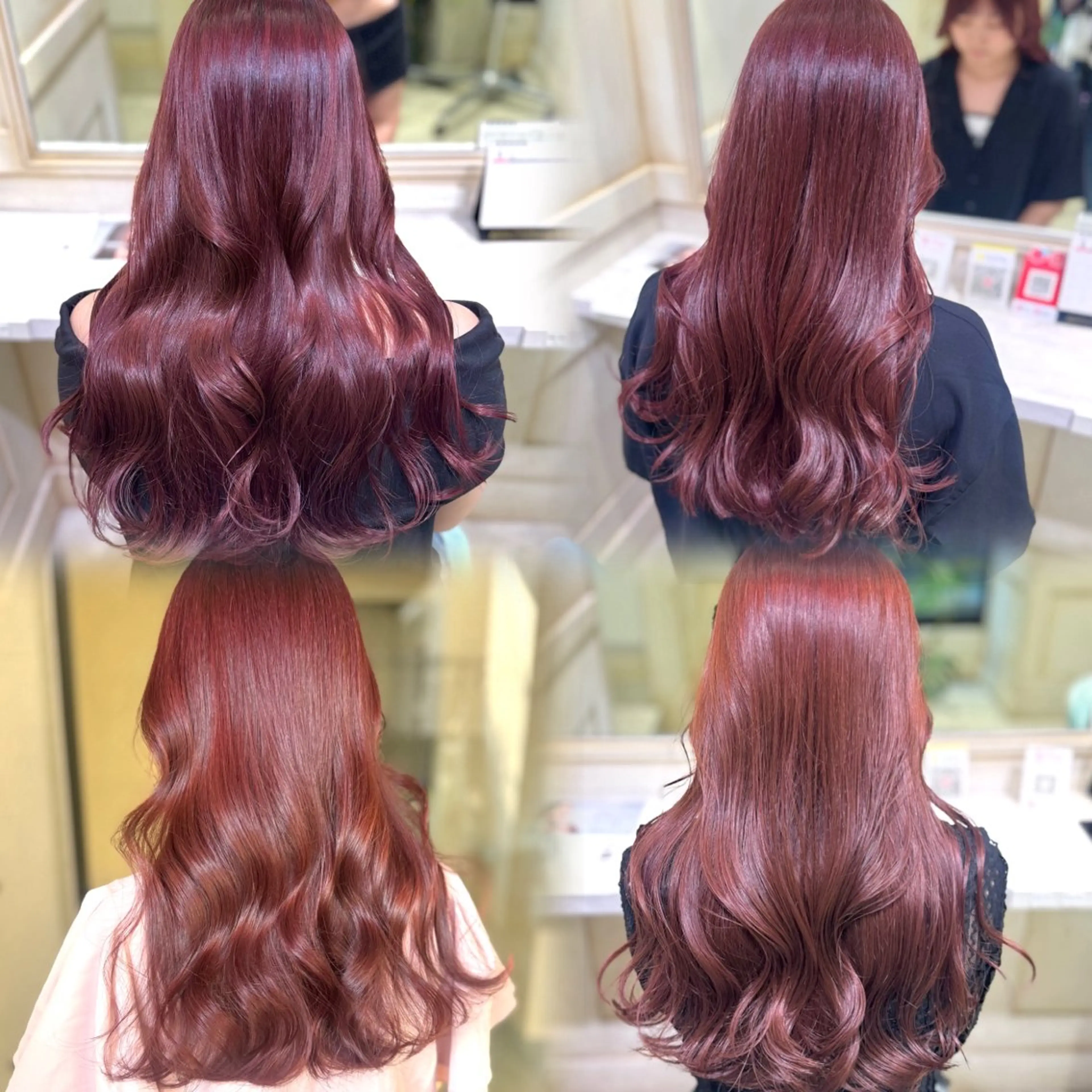 ロング カラー ヘアカラー トリートメント 透明感カラー/ kazusaのヘアスタイル