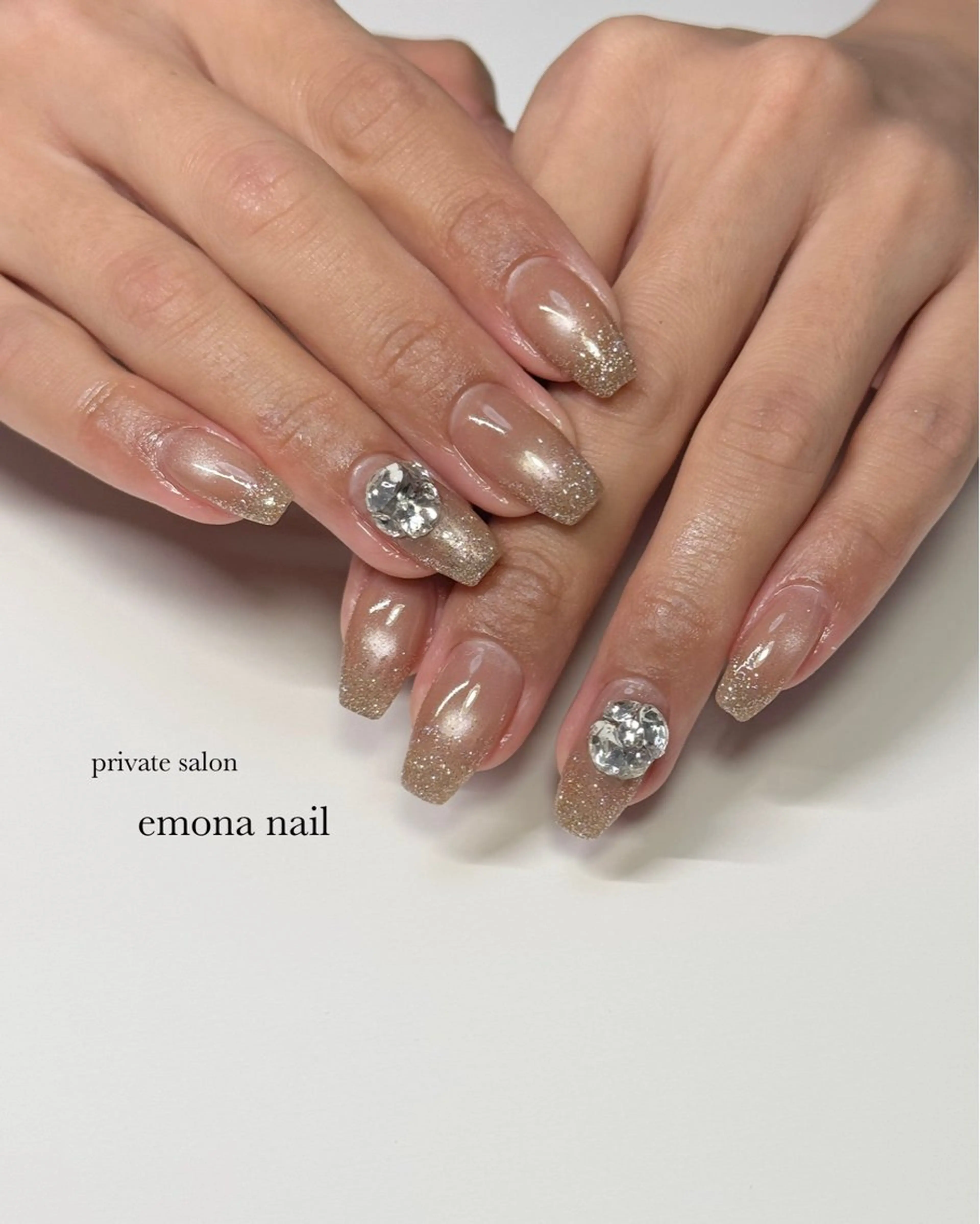 ネイル アートネイル ハンドネイル ハンドケア emona nailのネイルデザイン