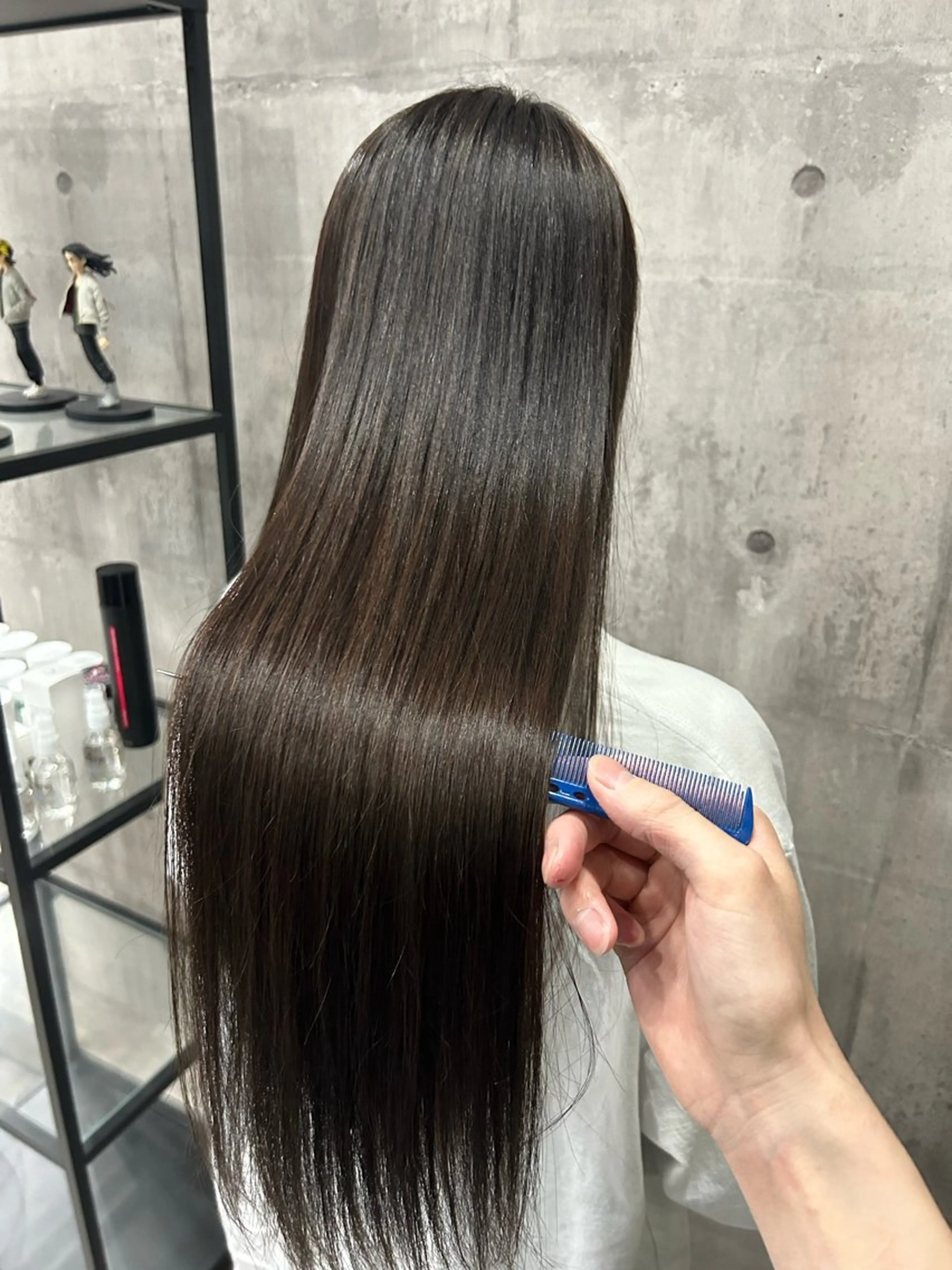 ロング ウィチ所属・縮毛矯正と髪質改善 ⭐️桐生翼のヘアスタイル