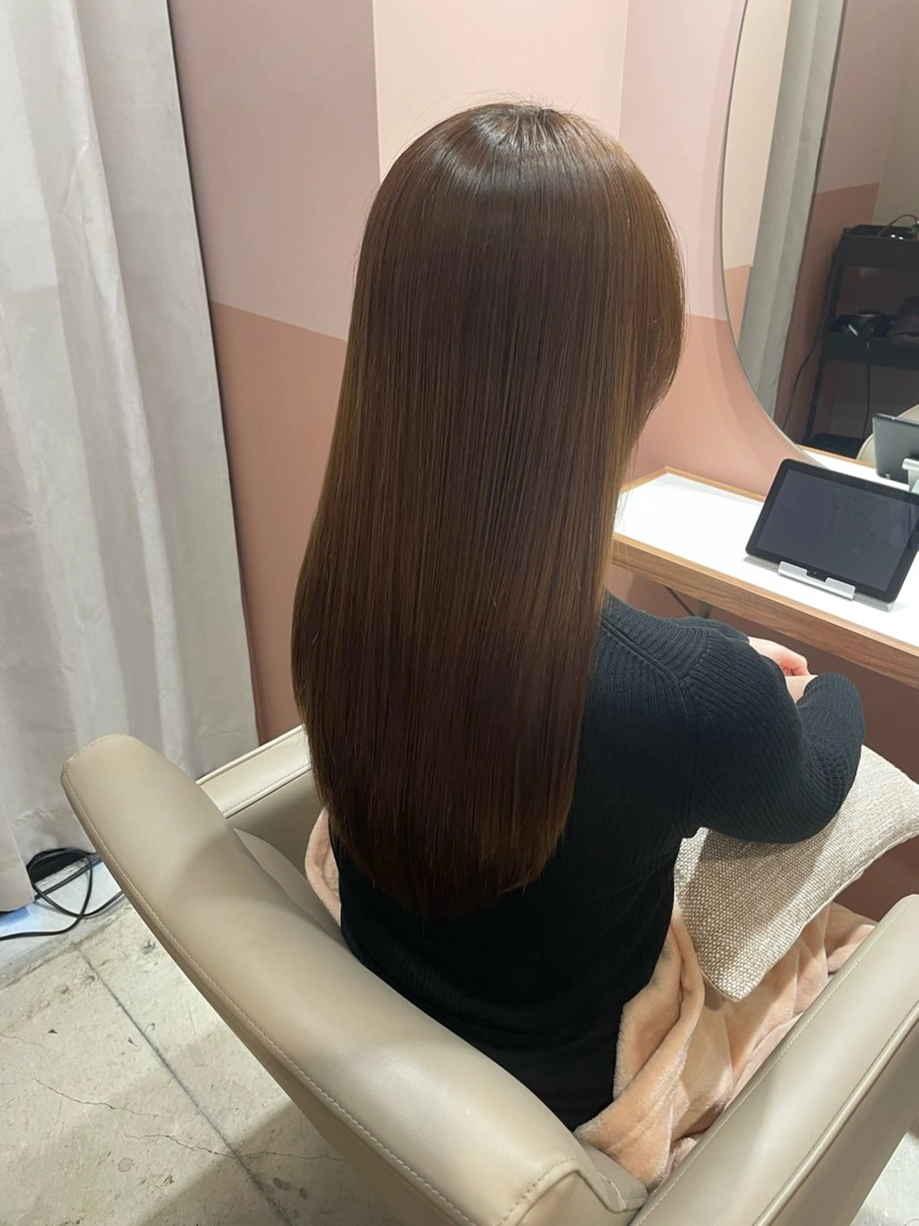 ロング カット ヘアカラー トリートメント 北島 健大のヘアスタイル