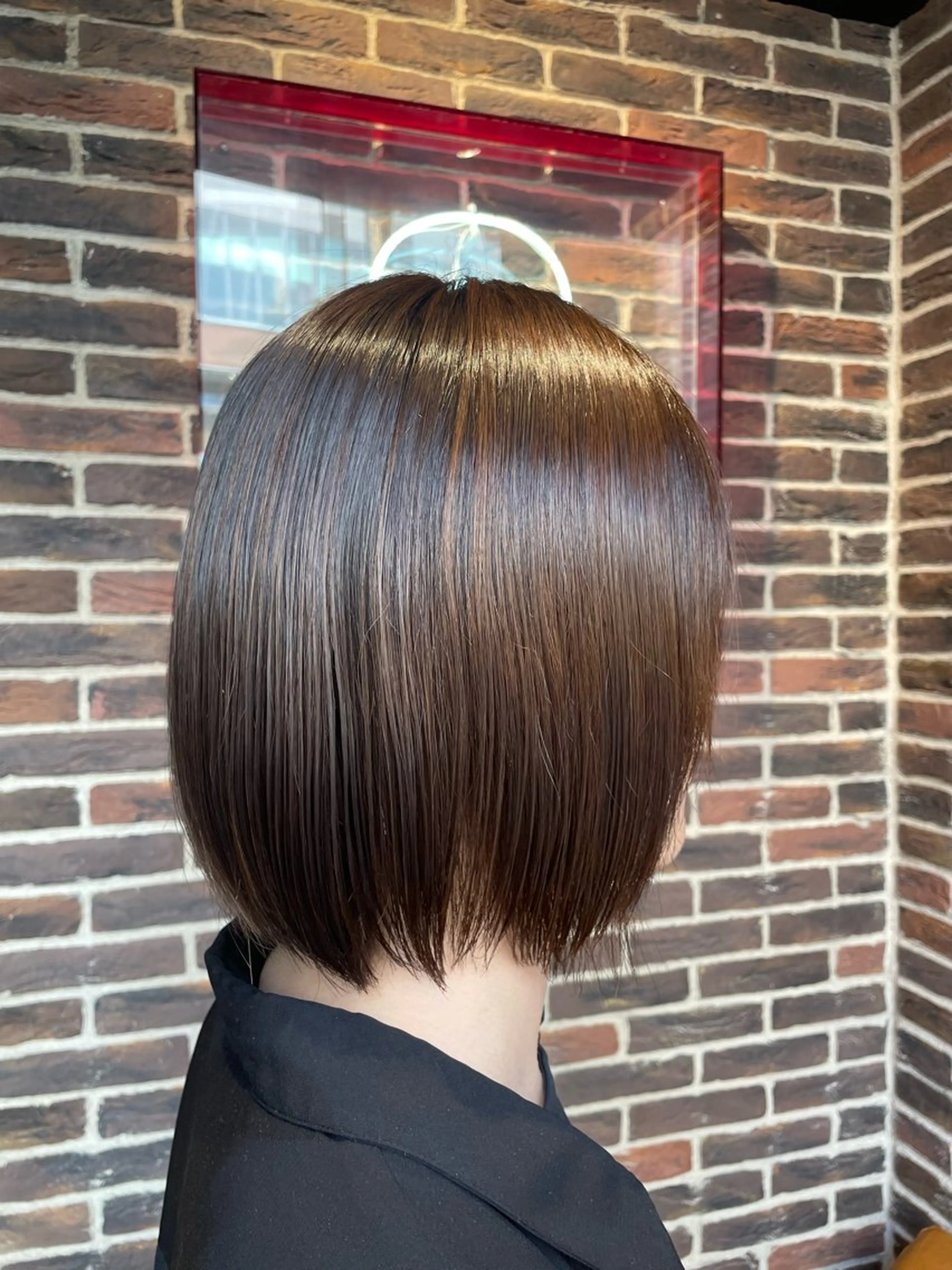 ショート 縮毛矯正 トリートメント Hair salon 6所属・照井 奈保子のヘアスタイル