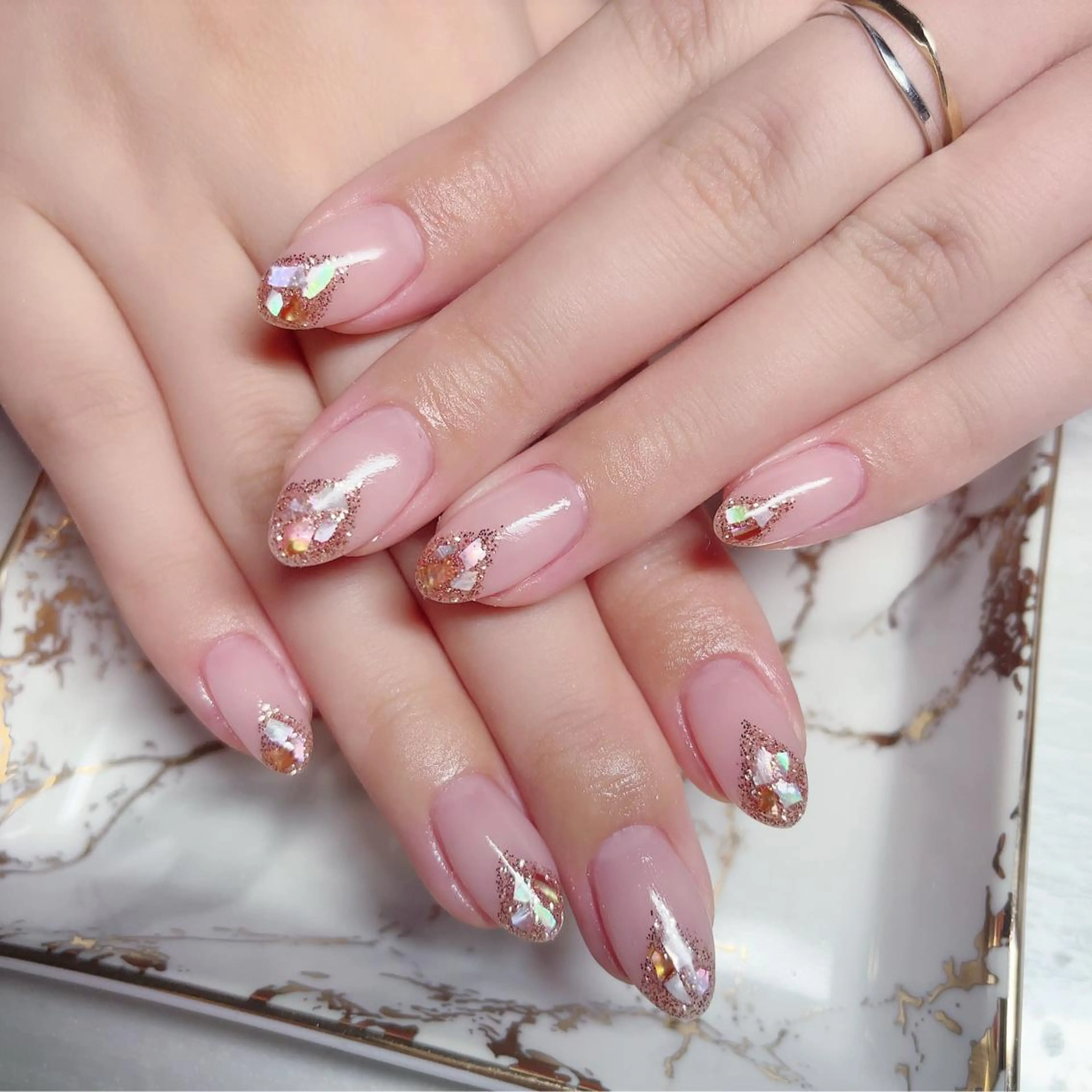 ネイル ジェルネイル 夏ネイル ハンドネイル Baby Nailのネイルデザイン