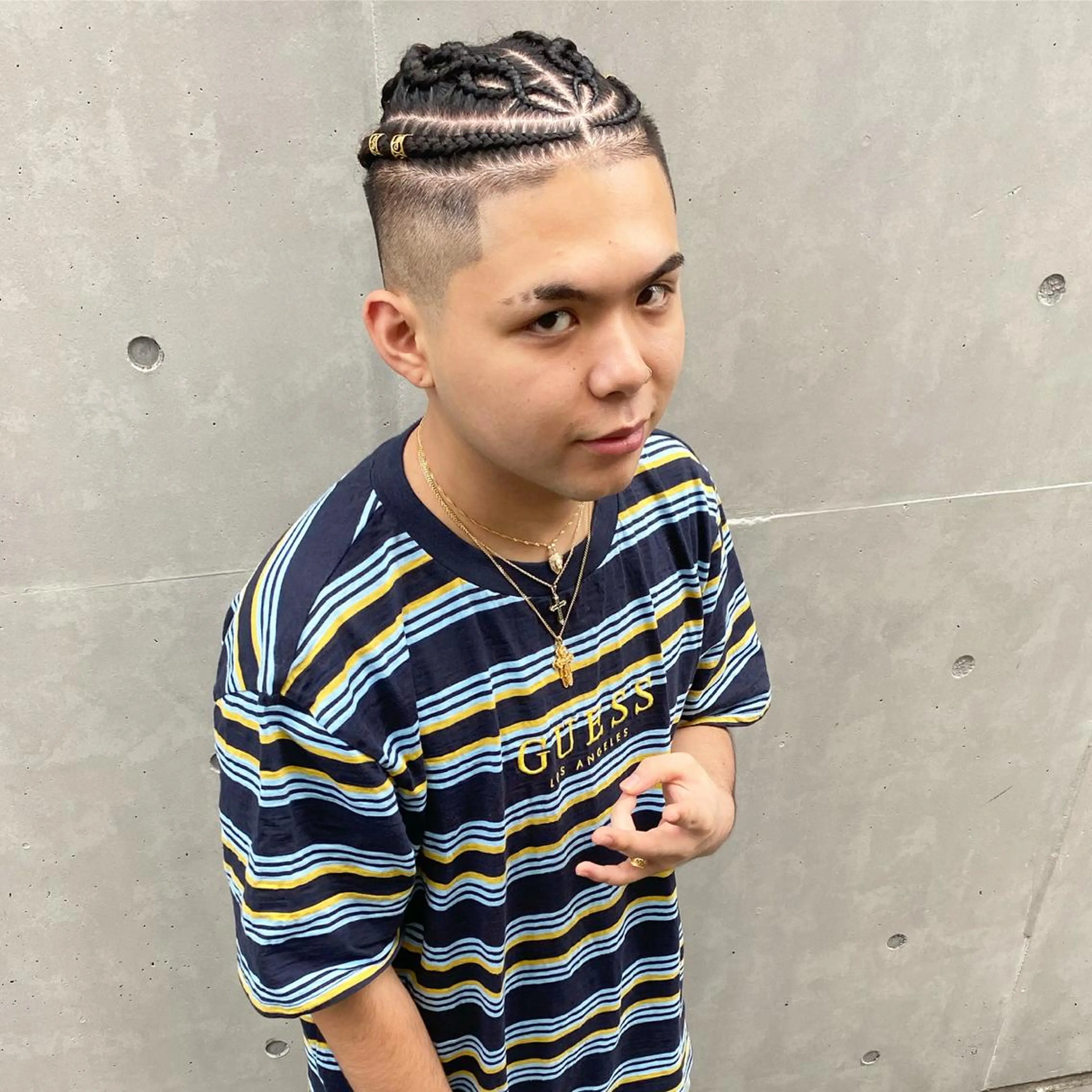 ショート カラー パーマ ヘアアレンジ メンズ キッズ マツエク・マツパ 中元 淳のヘアスタイル