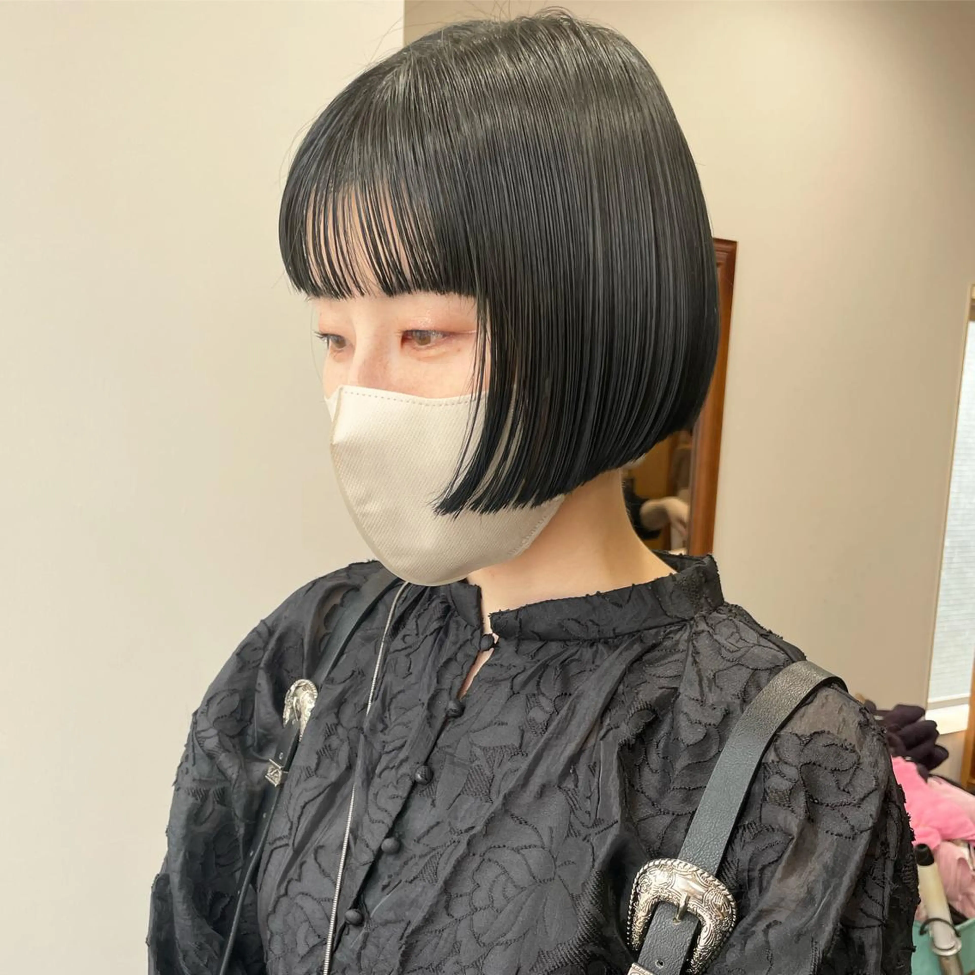 ショート ボブ ミズタ マイのヘアスタイル