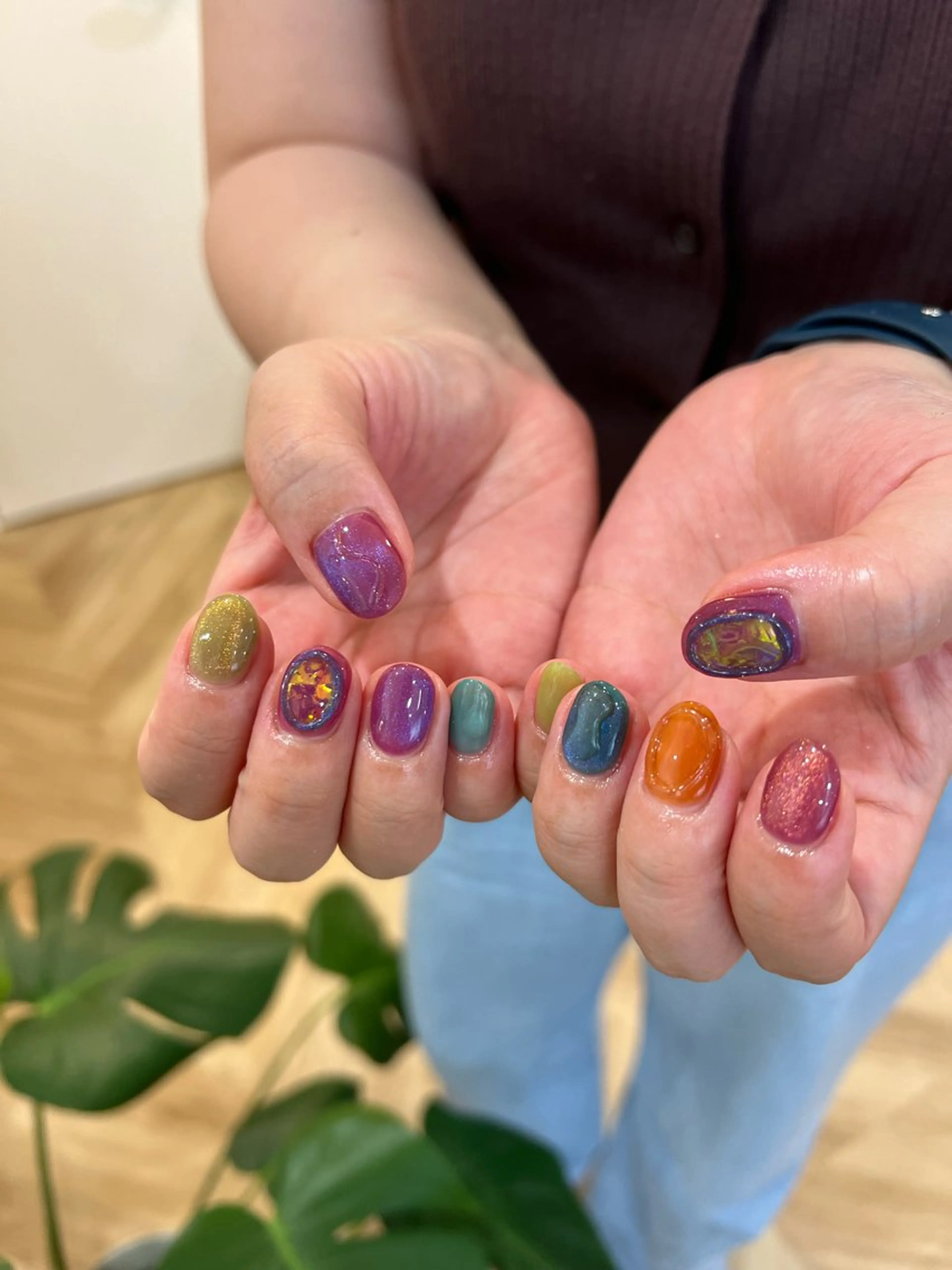 ネイル ハンドネイル フットネイル ハンドケア Nes.Nail所属・Miyagi Asamiのネイルデザイン