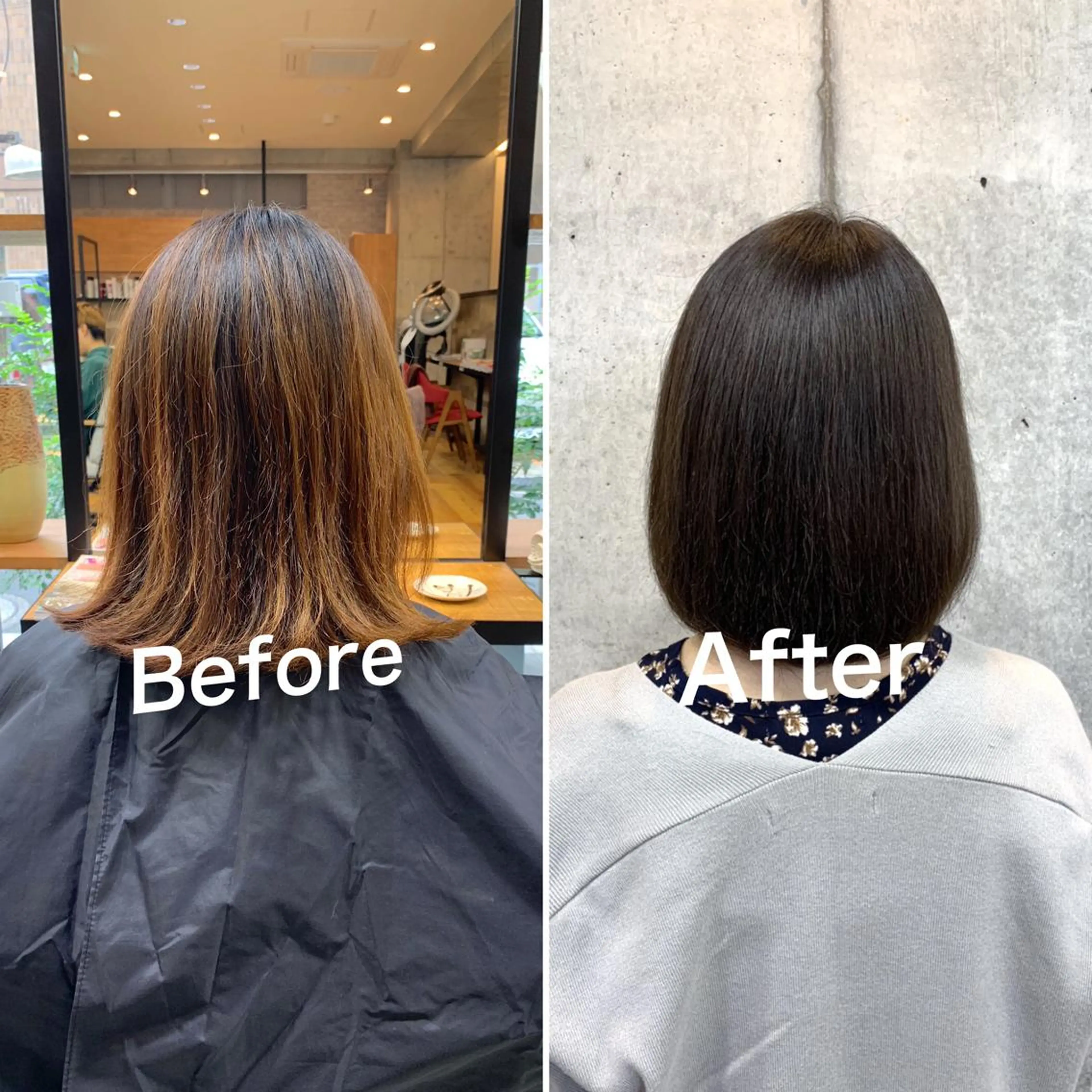 カラー カット トリートメント 佐瀬竜矢PRIMAL /portのヘアスタイル