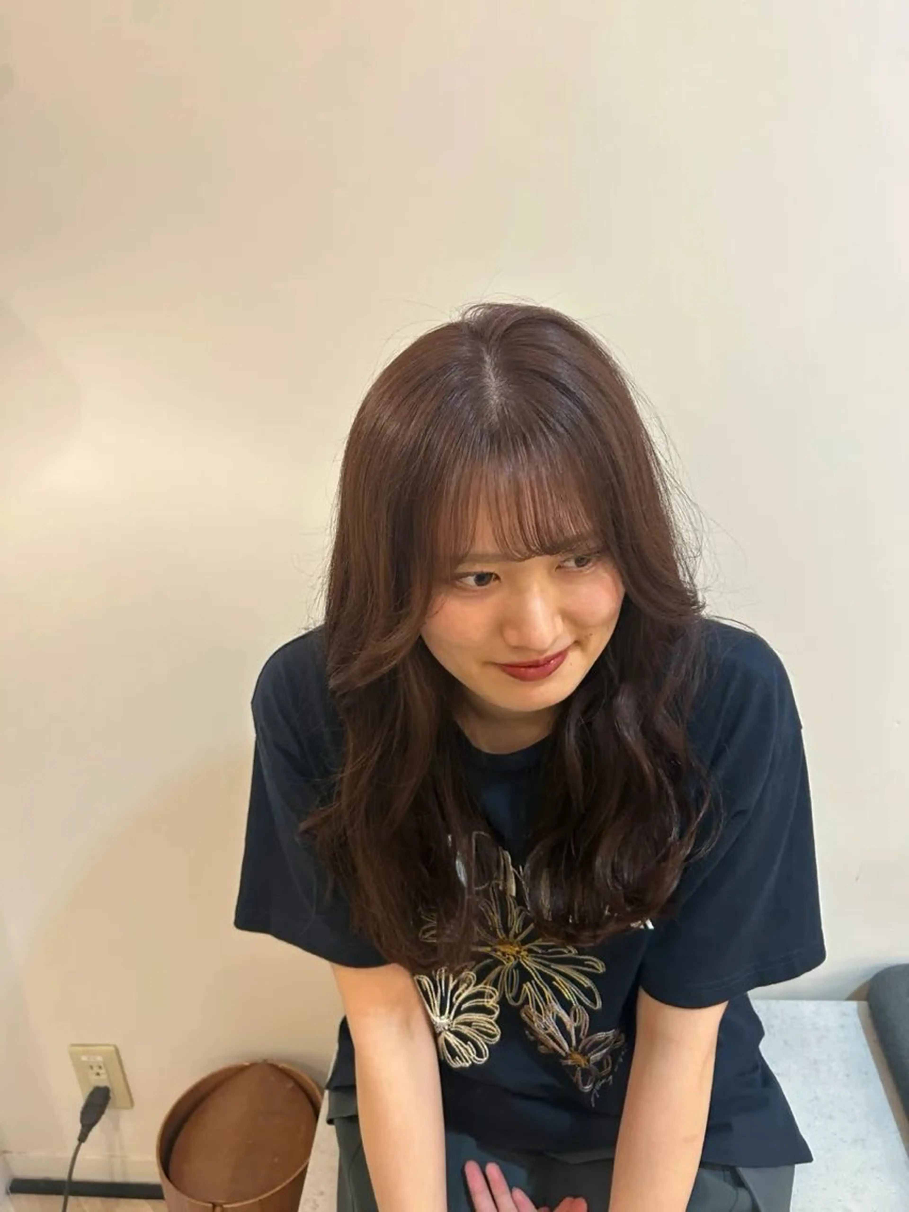 ロング カラー ヘアカラー 透け感color 🫧ruko🌿銀座のヘアスタイル