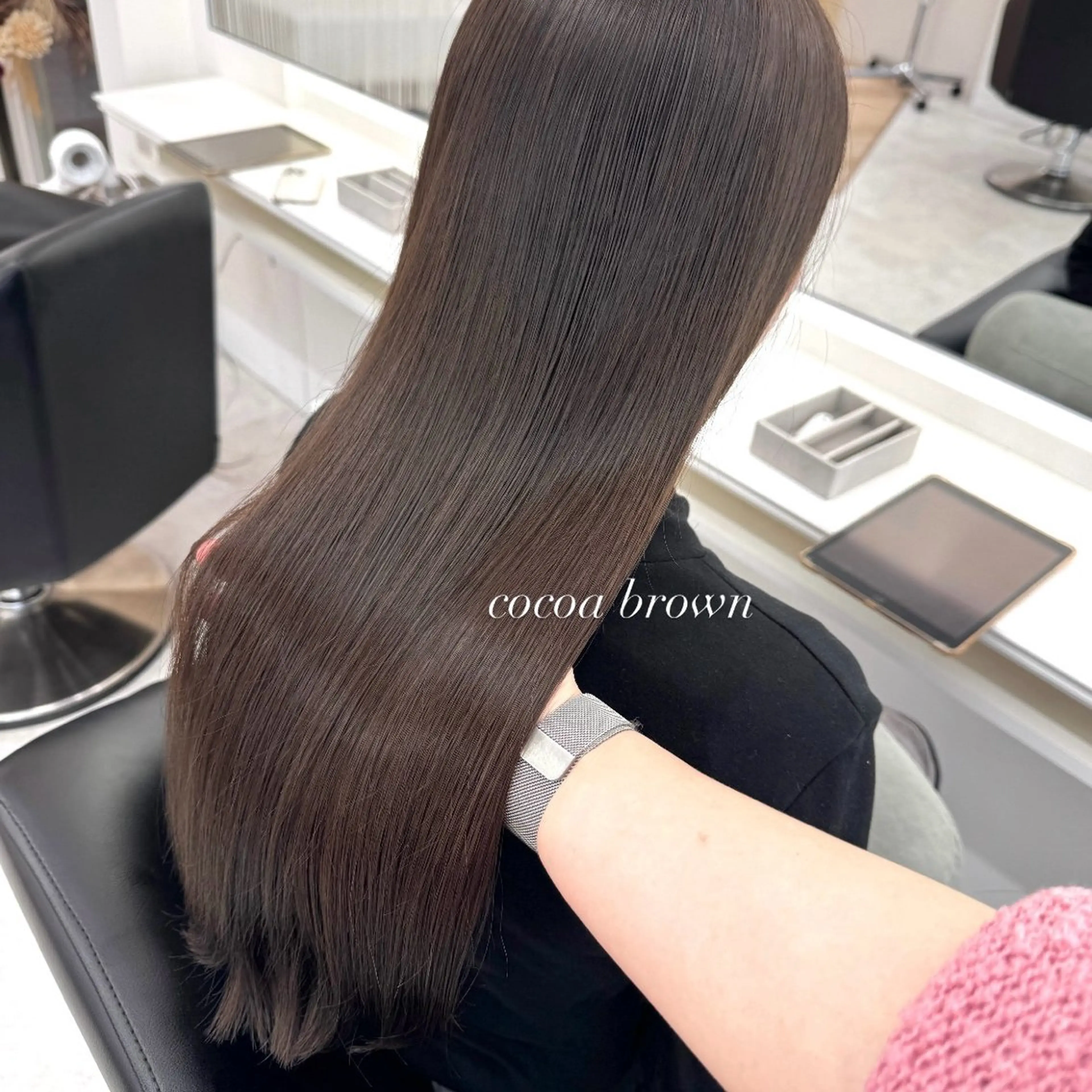 ロング ヘアカラー Parve Mix / 根本 梨湖🫧のヘアスタイル
