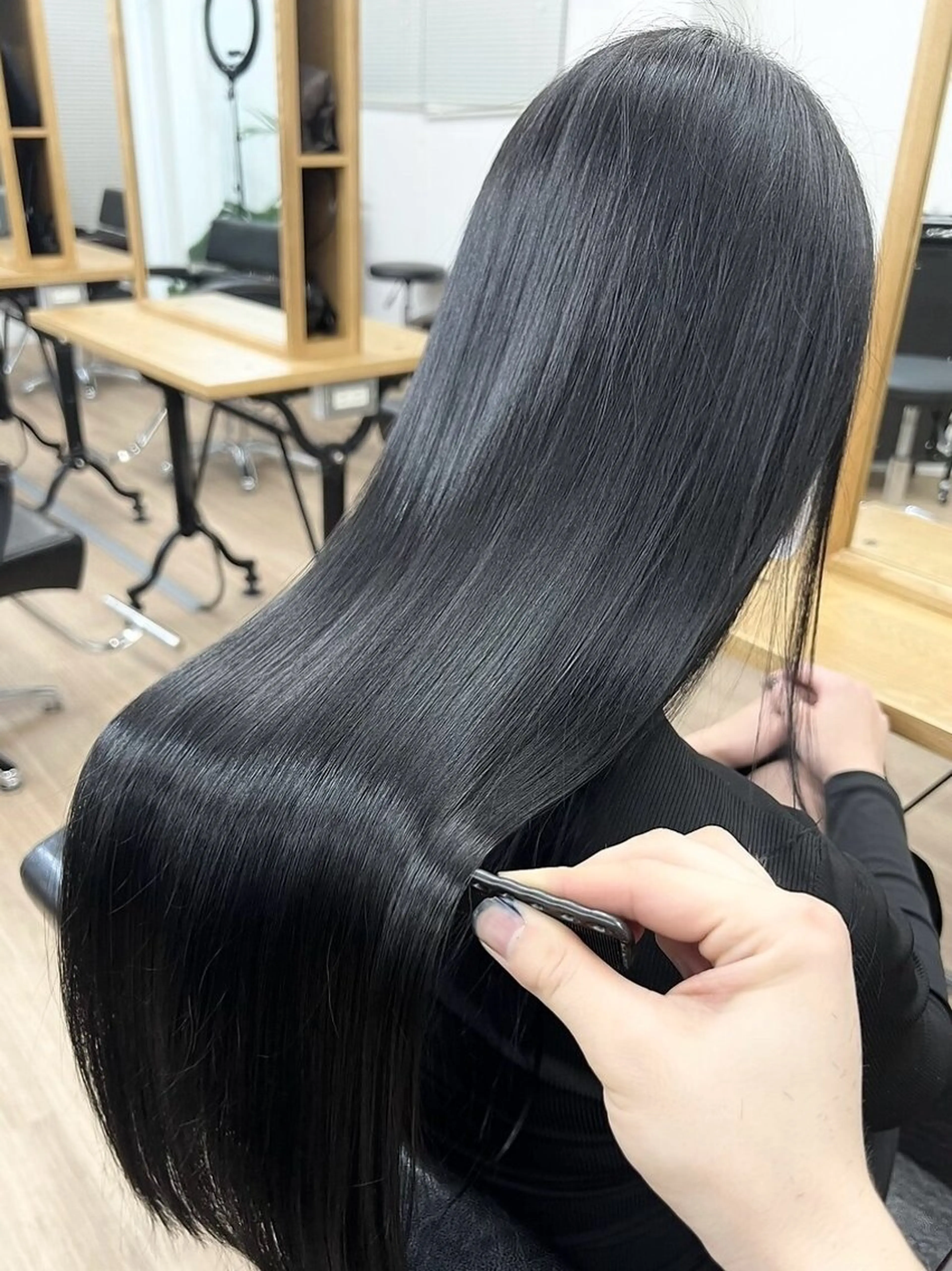 ロング カラー パーマ ヘアアレンジ メンズ ベージュカラー 顔周りカット 髪質改善 レイヤーカット トリートメント カット ヘアカラー トリートメント 💎髪質改善特化💎 RUITOのヘアスタイル