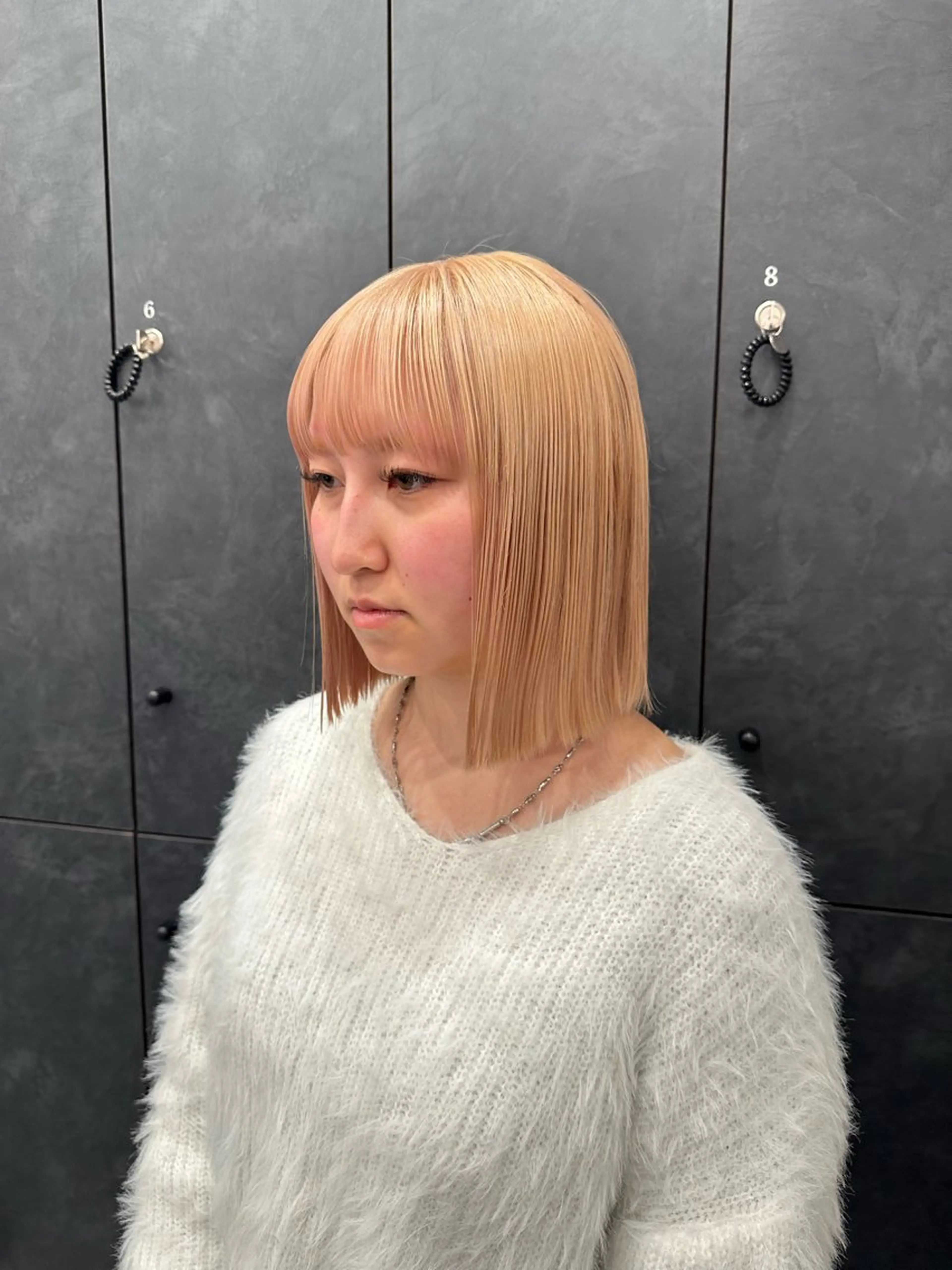 ミディアム カラー カット ヘアカラー トリートメント 銀座 / シマムラミホのヘアスタイル