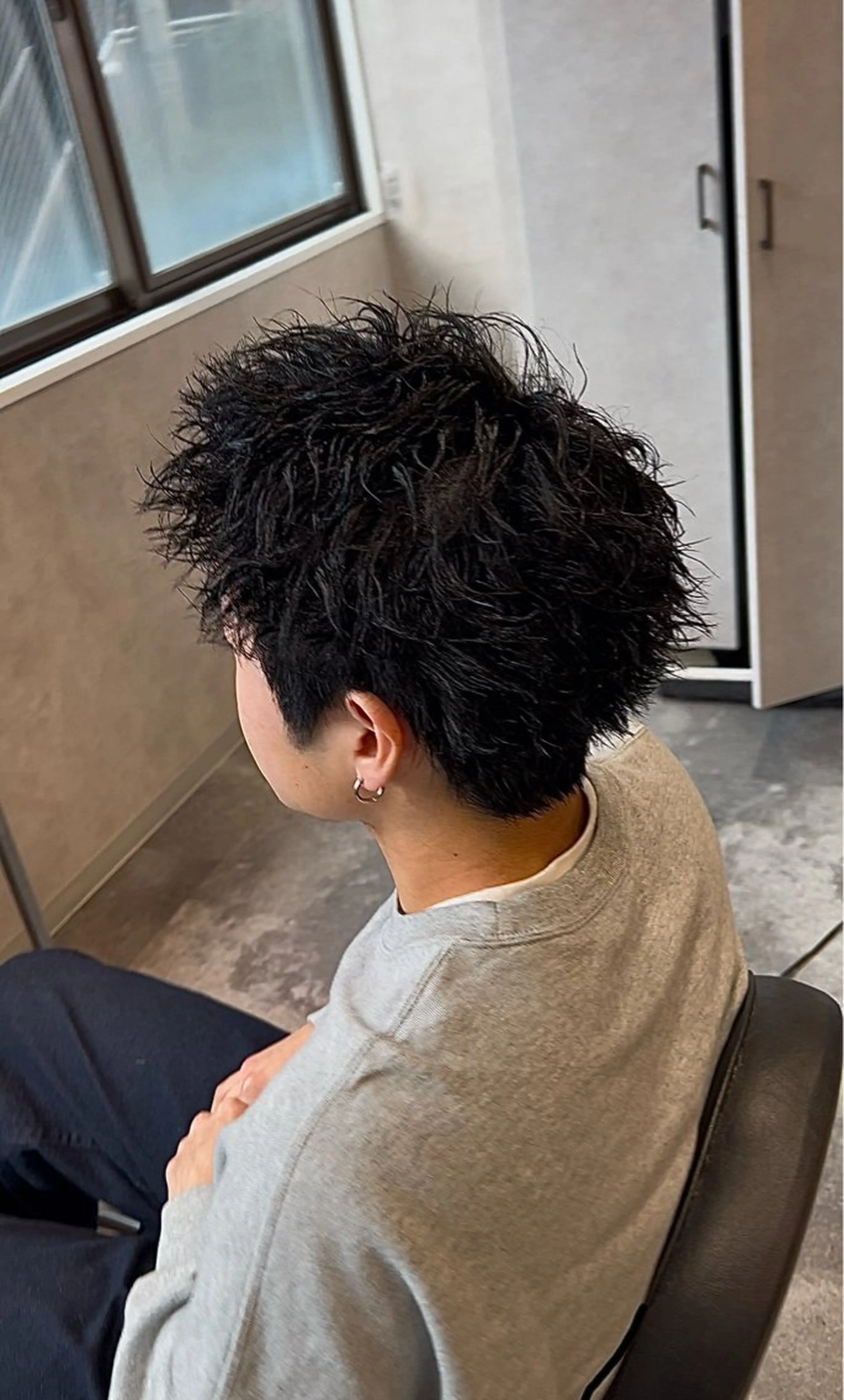 ショート パーマ ヘアアレンジ メンズ メンズパーマ カット パーマ メンズ特化/カラー/ パーマ/ケイシンのヘアスタイル
