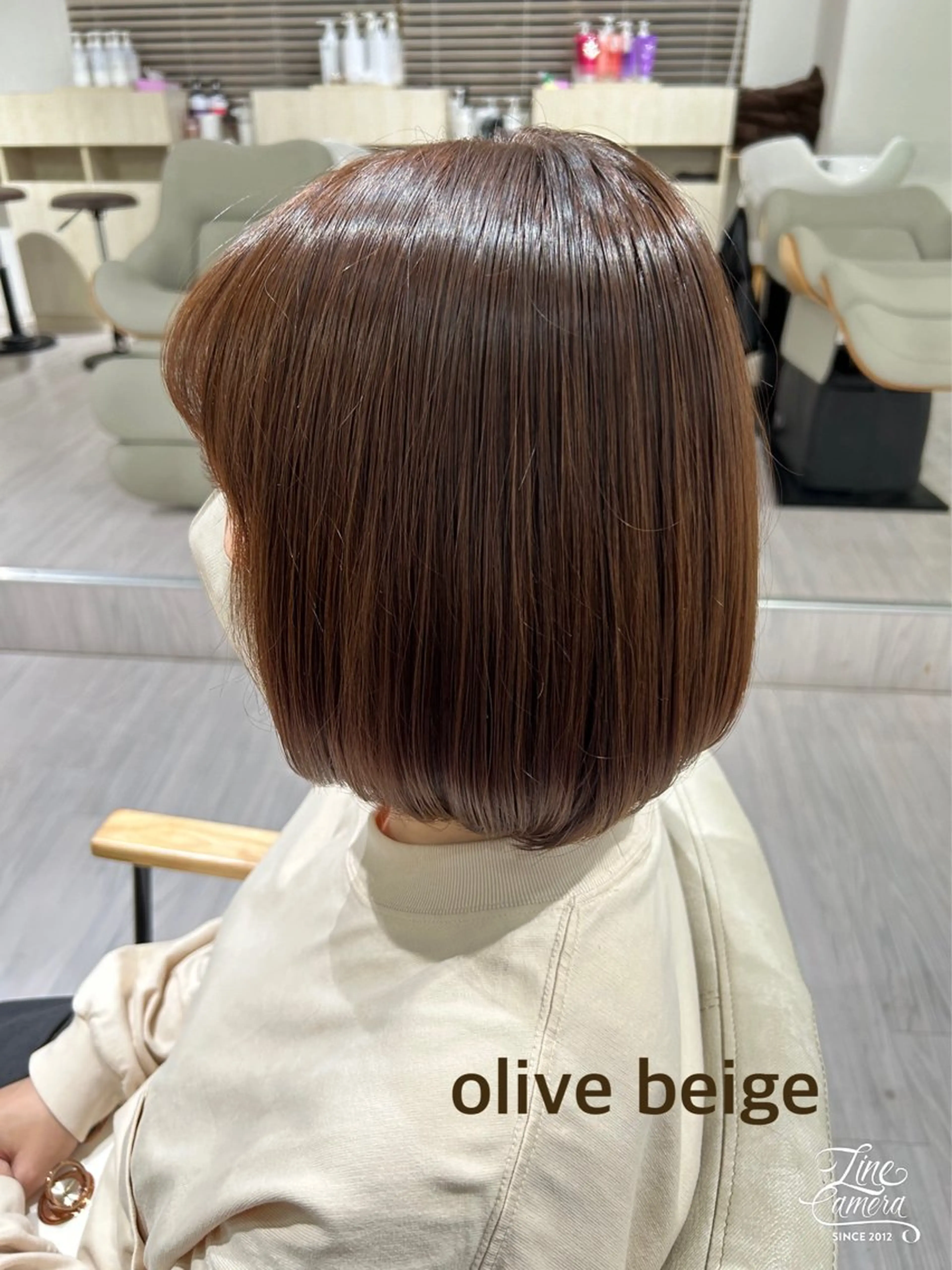 ショート カラー ヘアカラー トリートメント 🧸MAKOTO🧸 ✂︎💚Rico💚のヘアスタイル