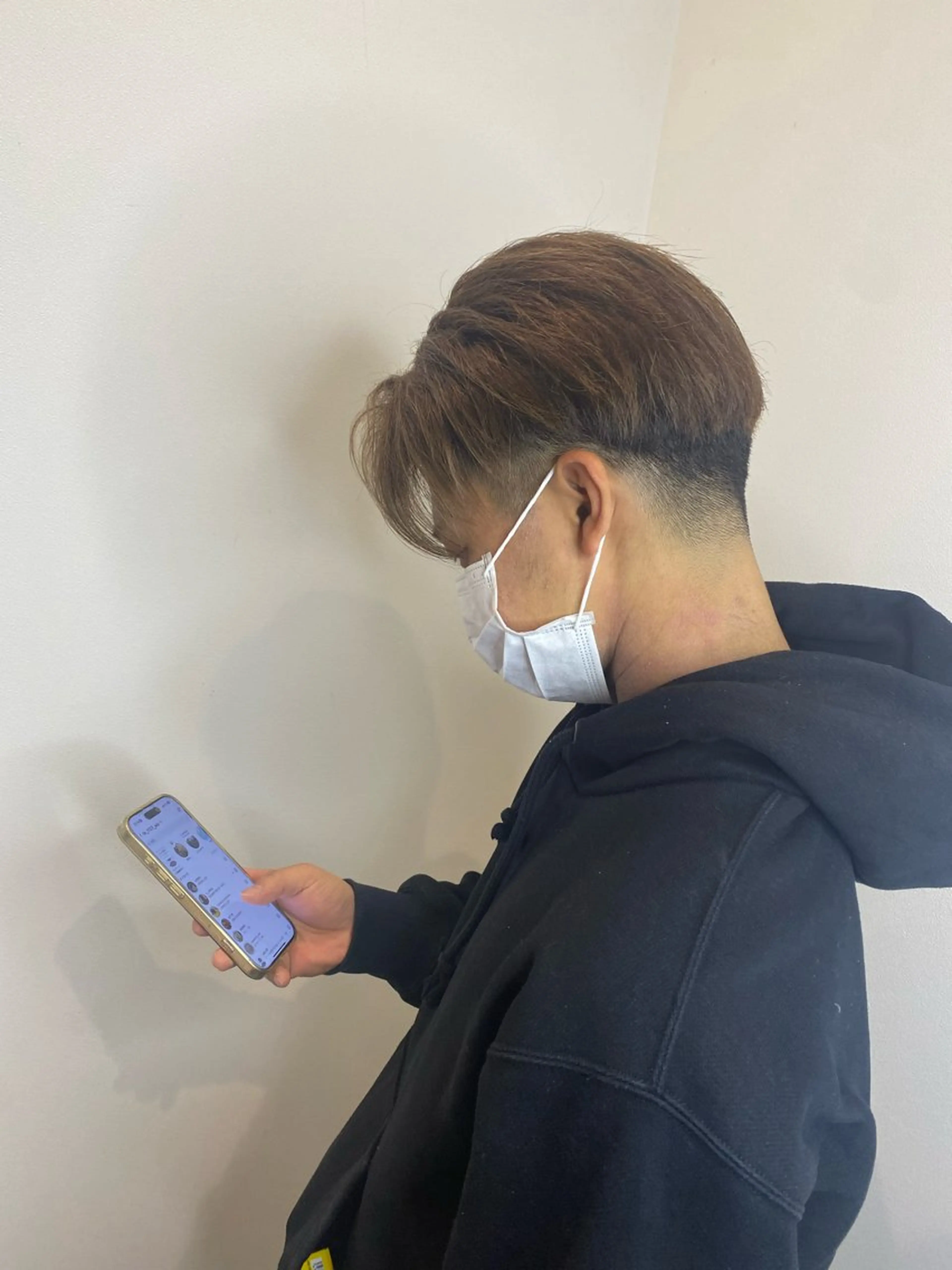 メンズ カット 水野 聖哉のヘアスタイル