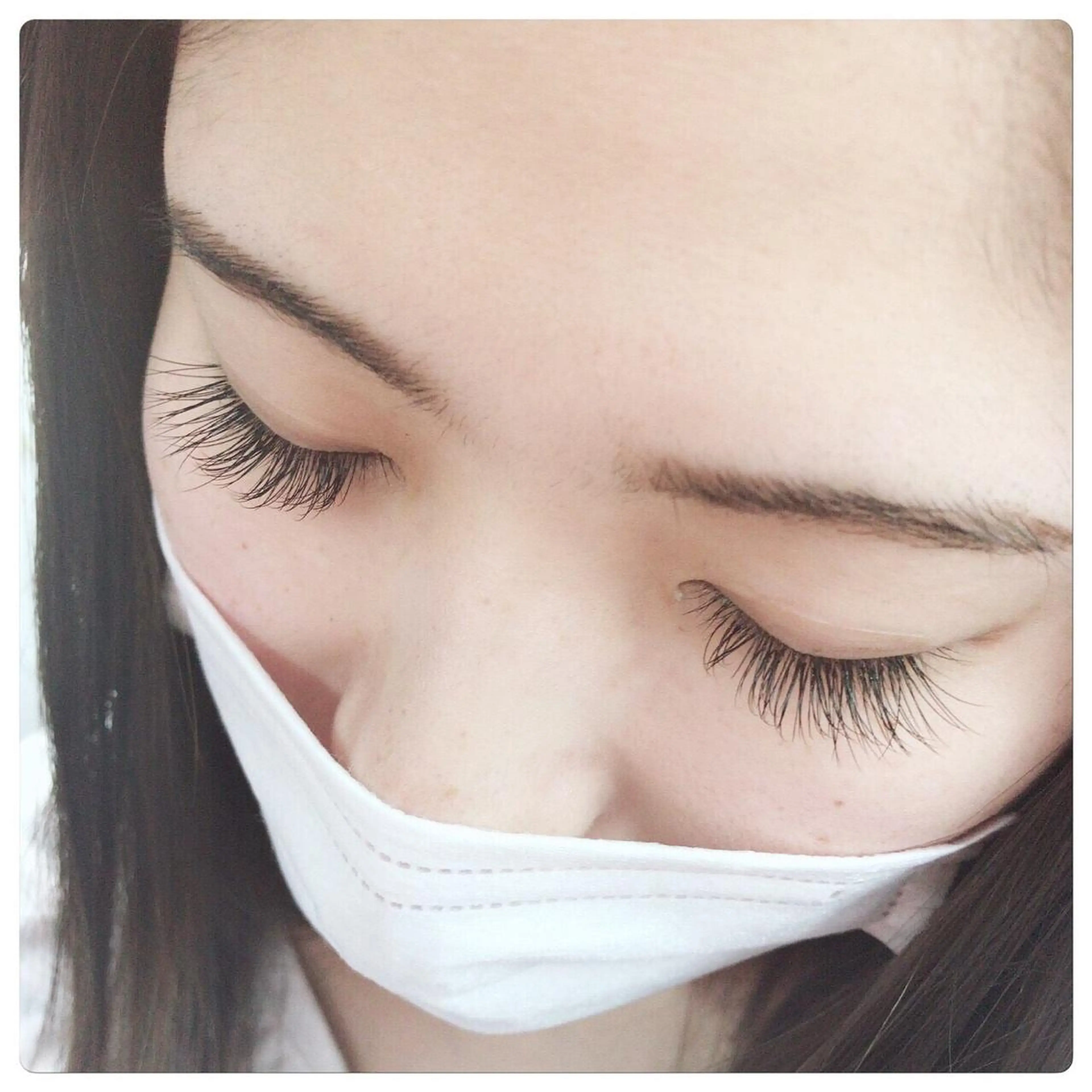 マツエク・マツパ 大山 莉奈のヘアスタイル