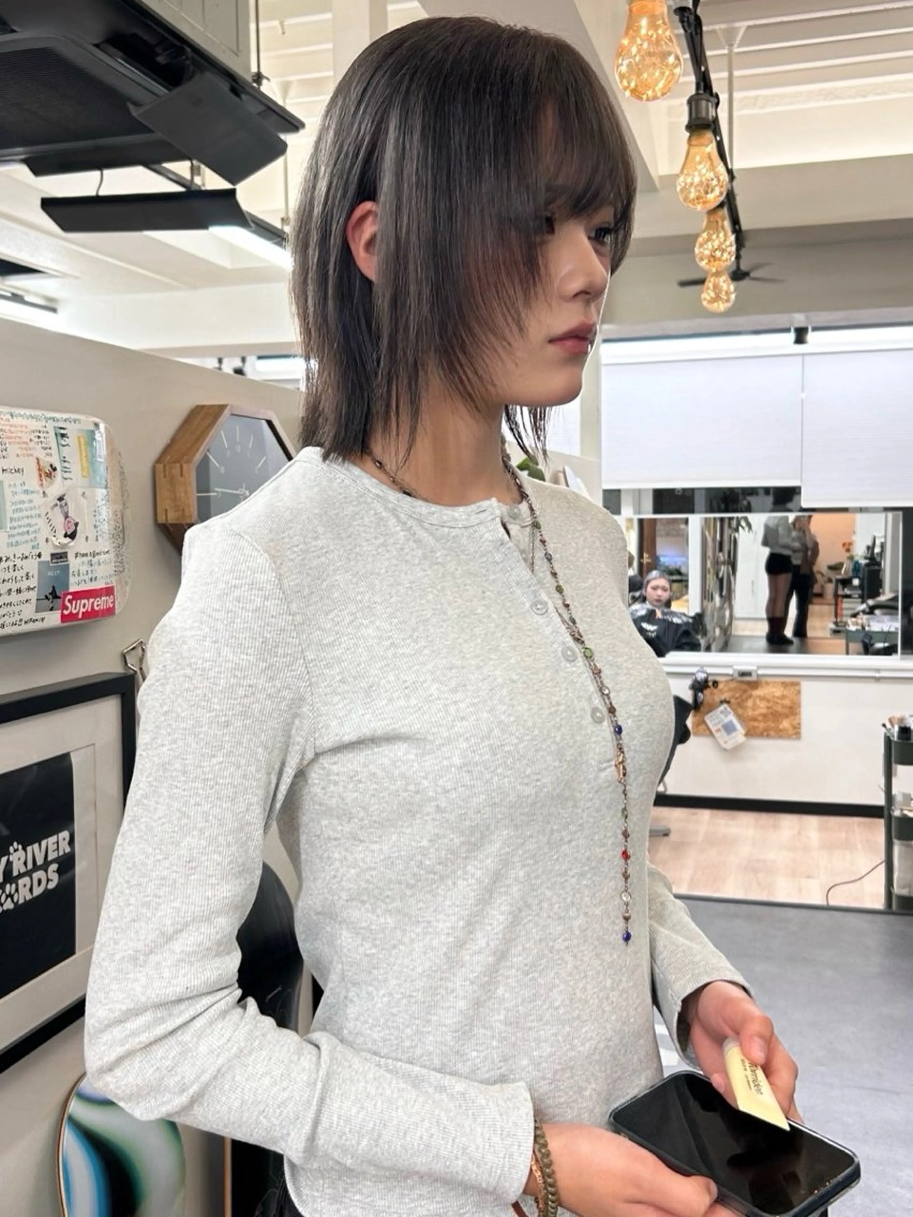 ショート カット ヘアカラー ボブ・レイヤーカット /もえまる🌻のヘアスタイル