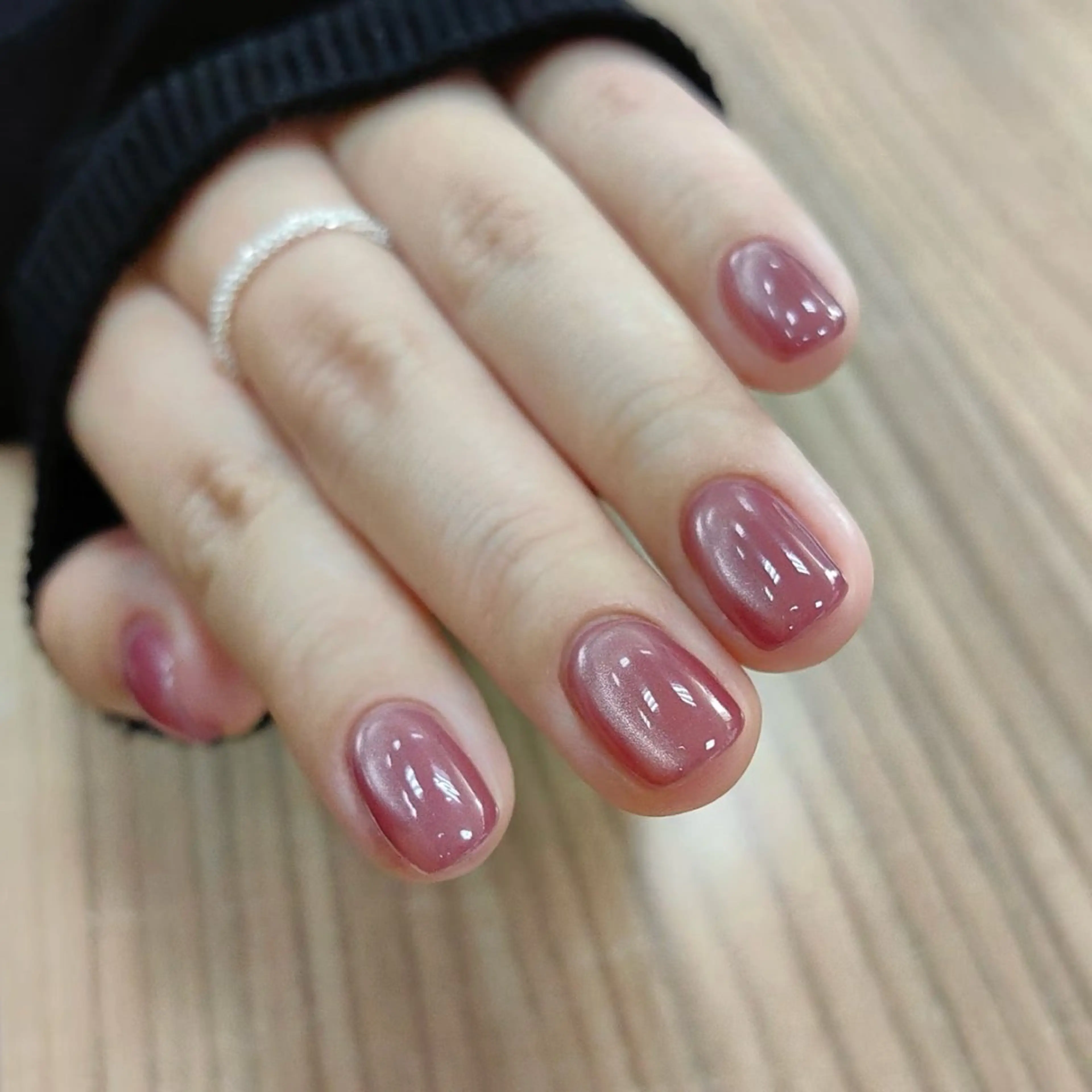 ネイル マグネットネイル ネイリスト ミクのネイルデザイン