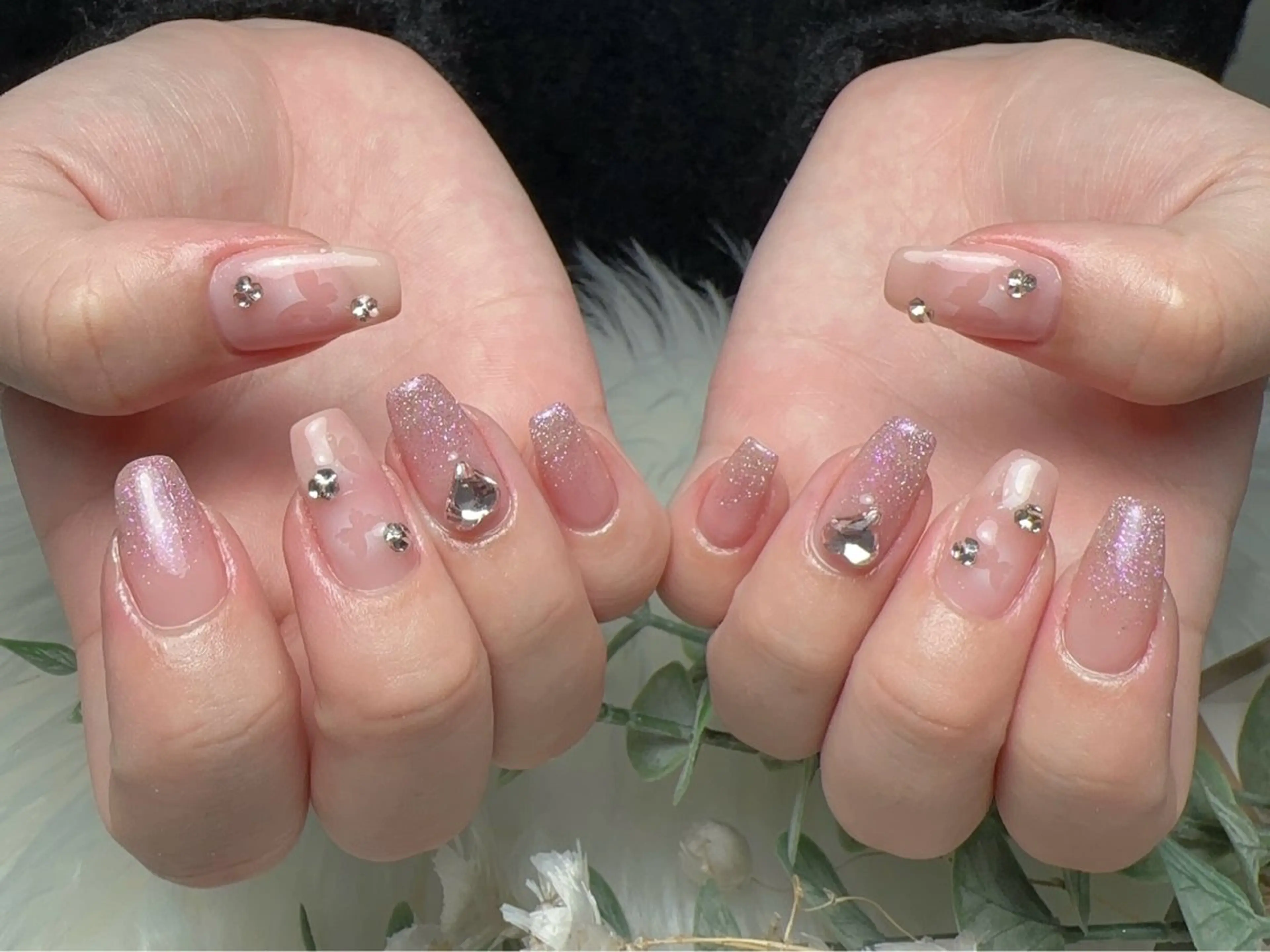 ネイル 持ち込み 春ネイル ハンドネイル ハンドケア 🫧M. nailsのネイルデザイン