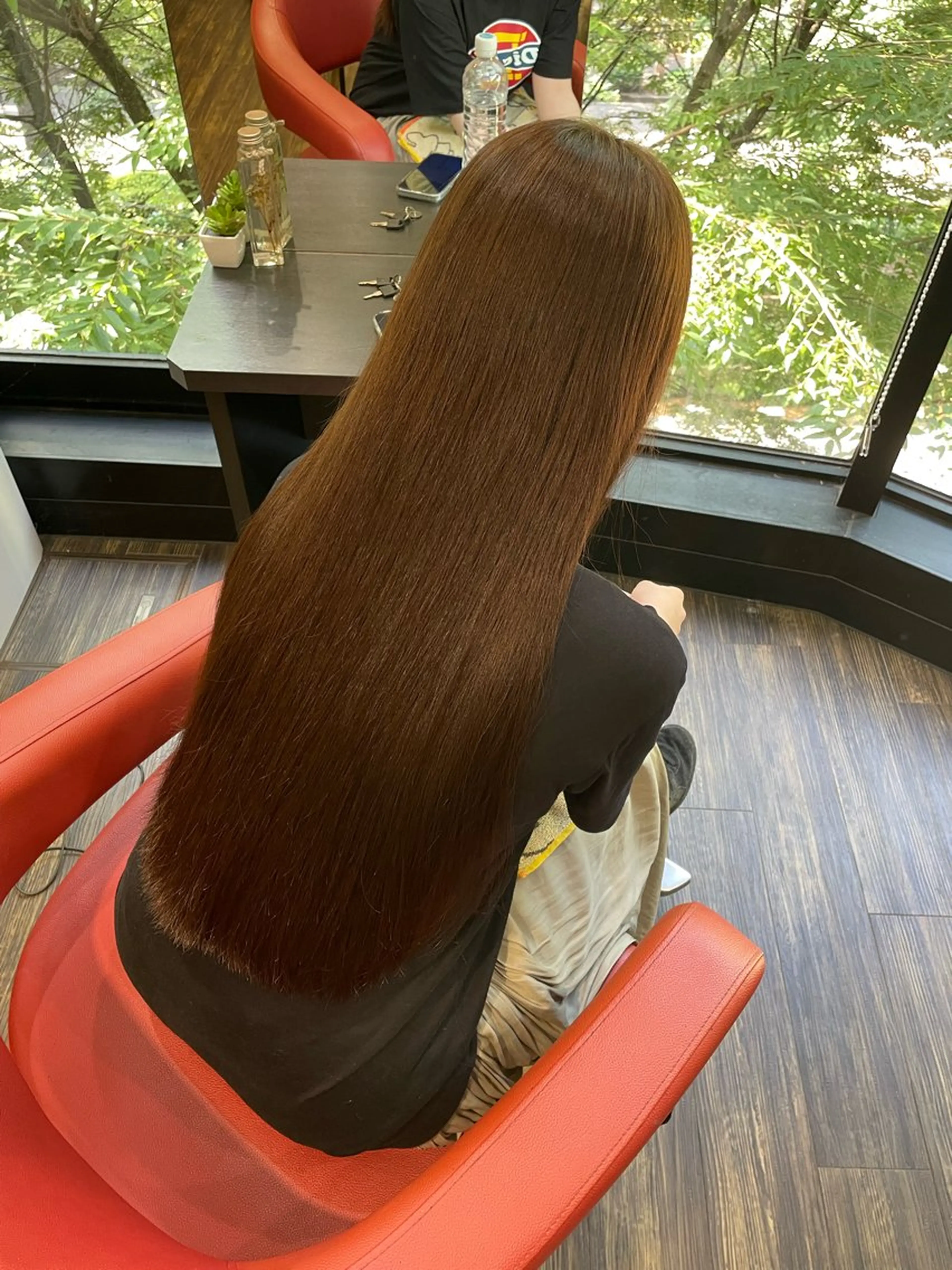 ロング カット ヘアカラー トリートメント 脇 麻紘のヘアスタイル