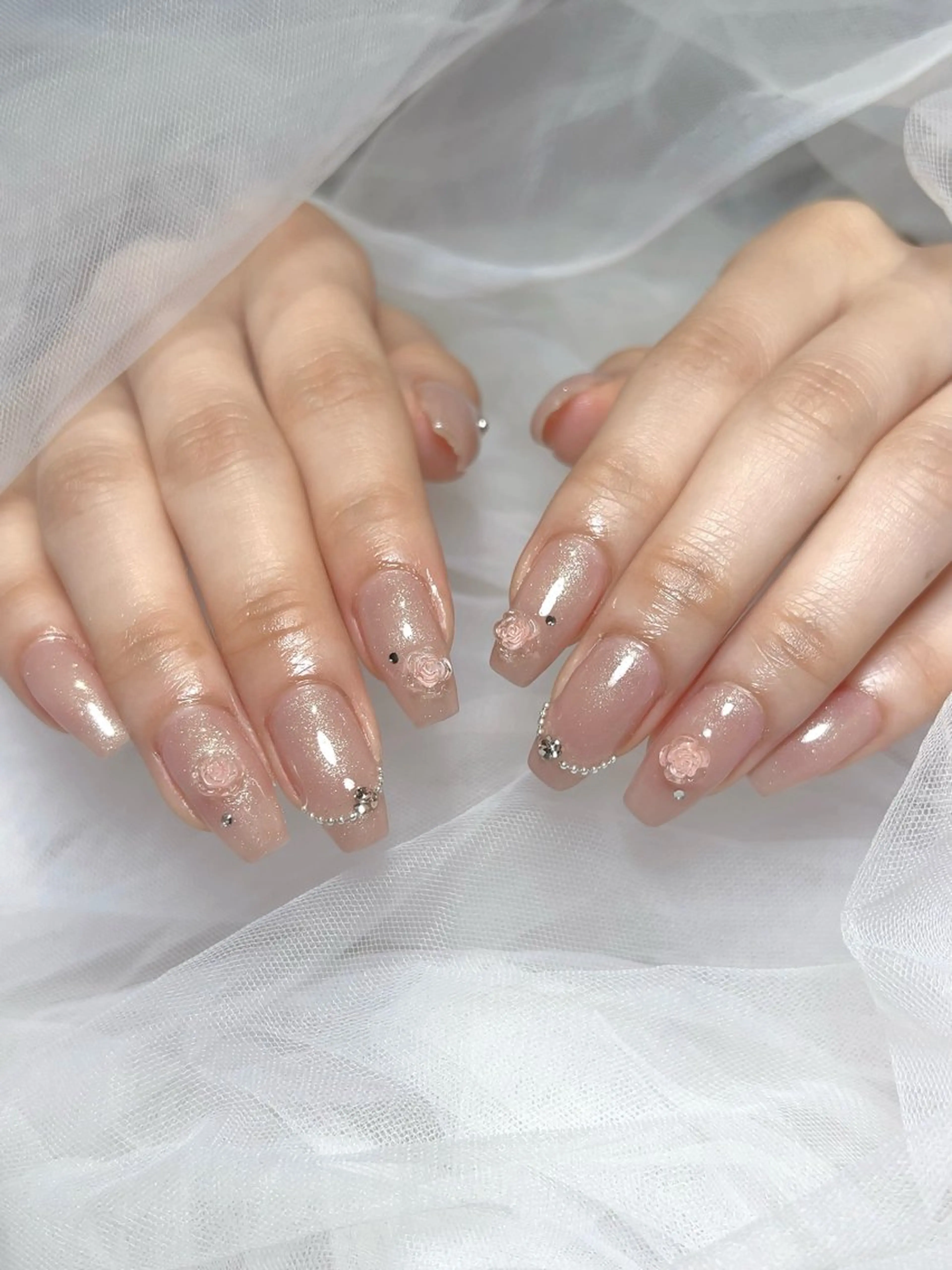 ネイル 韓国ネイル 持ち込み ワンホンネイル Total Beauty  Esent所属・Esent fuukiのネイルデザイン