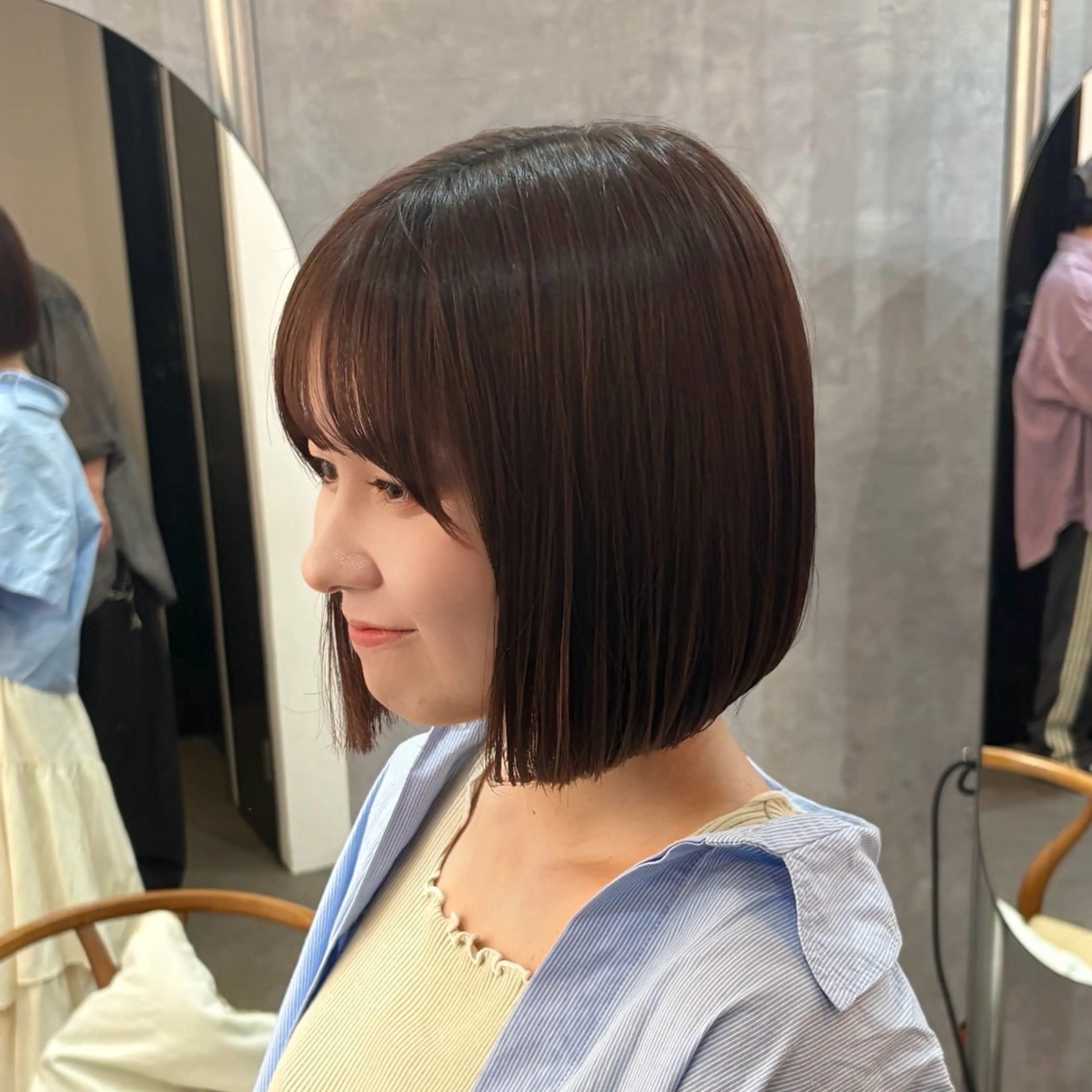 ショート カラー カット じゅんな / SOYON土橋2号店のヘアスタイル