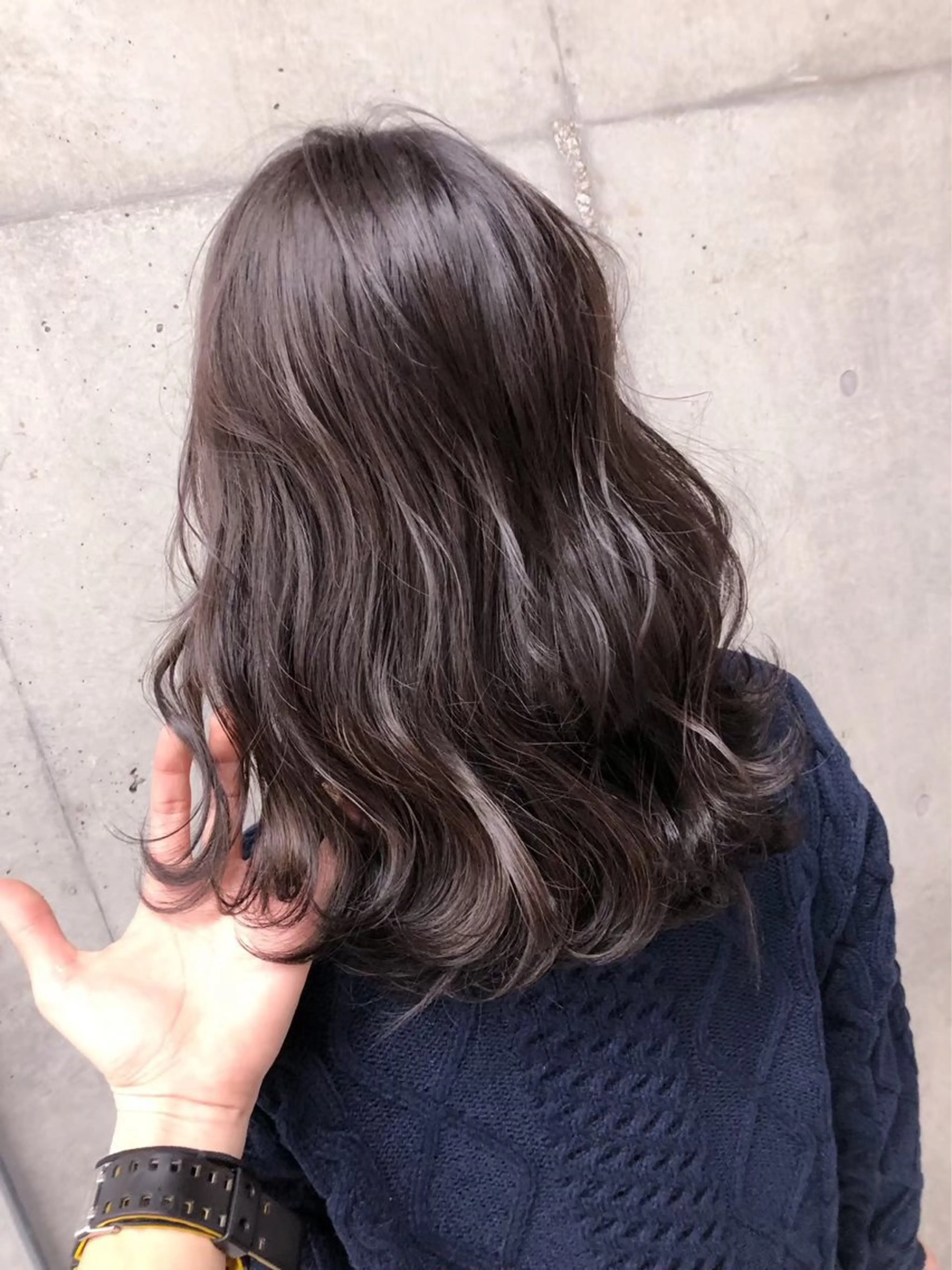 ロング カラー パーマ ロング amble luxe 髪質改善 💕のヘアスタイル