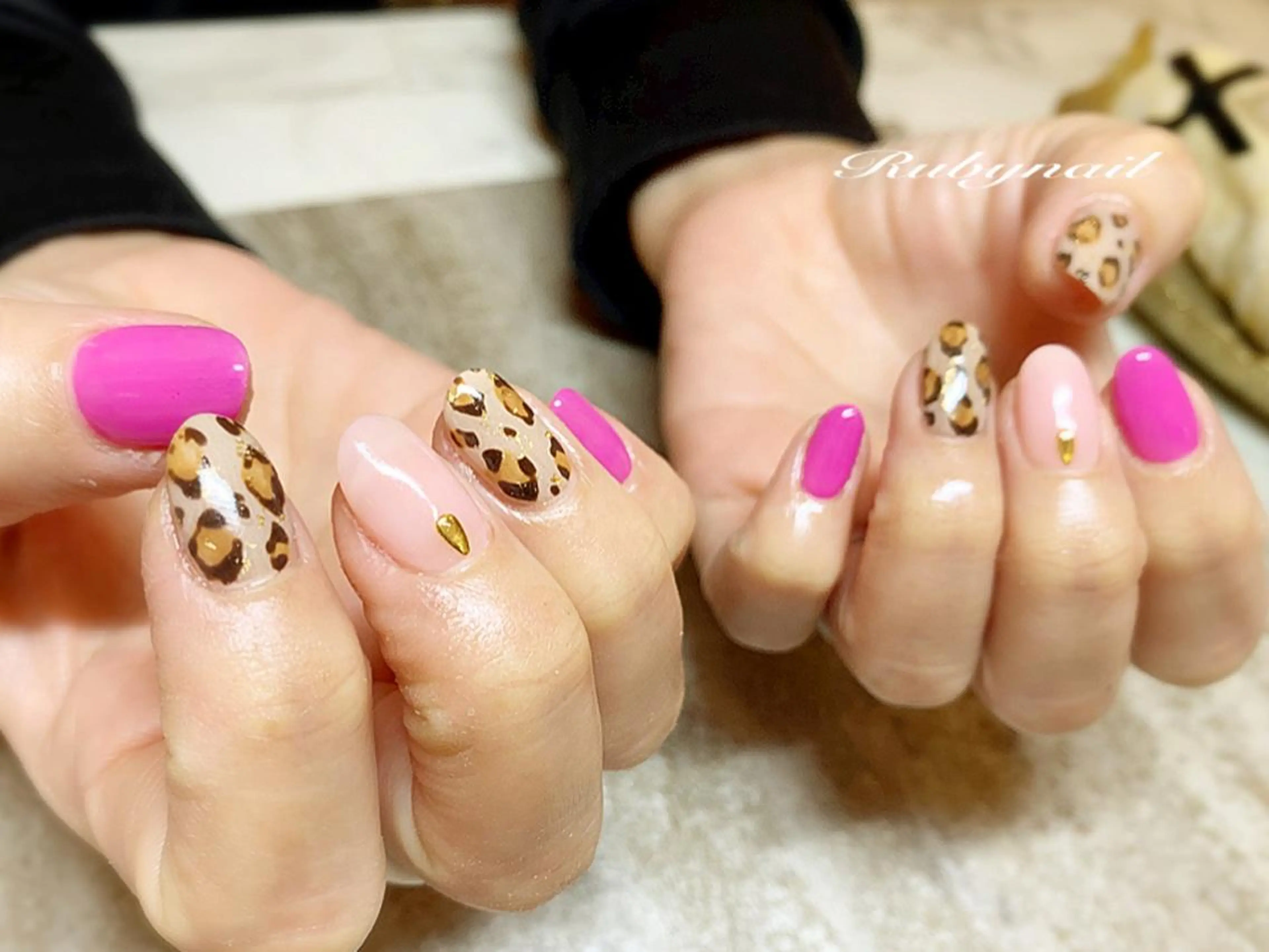 ネイル ピンク Rubynail所属・プライベートサロン Rubynailのネイルデザイン