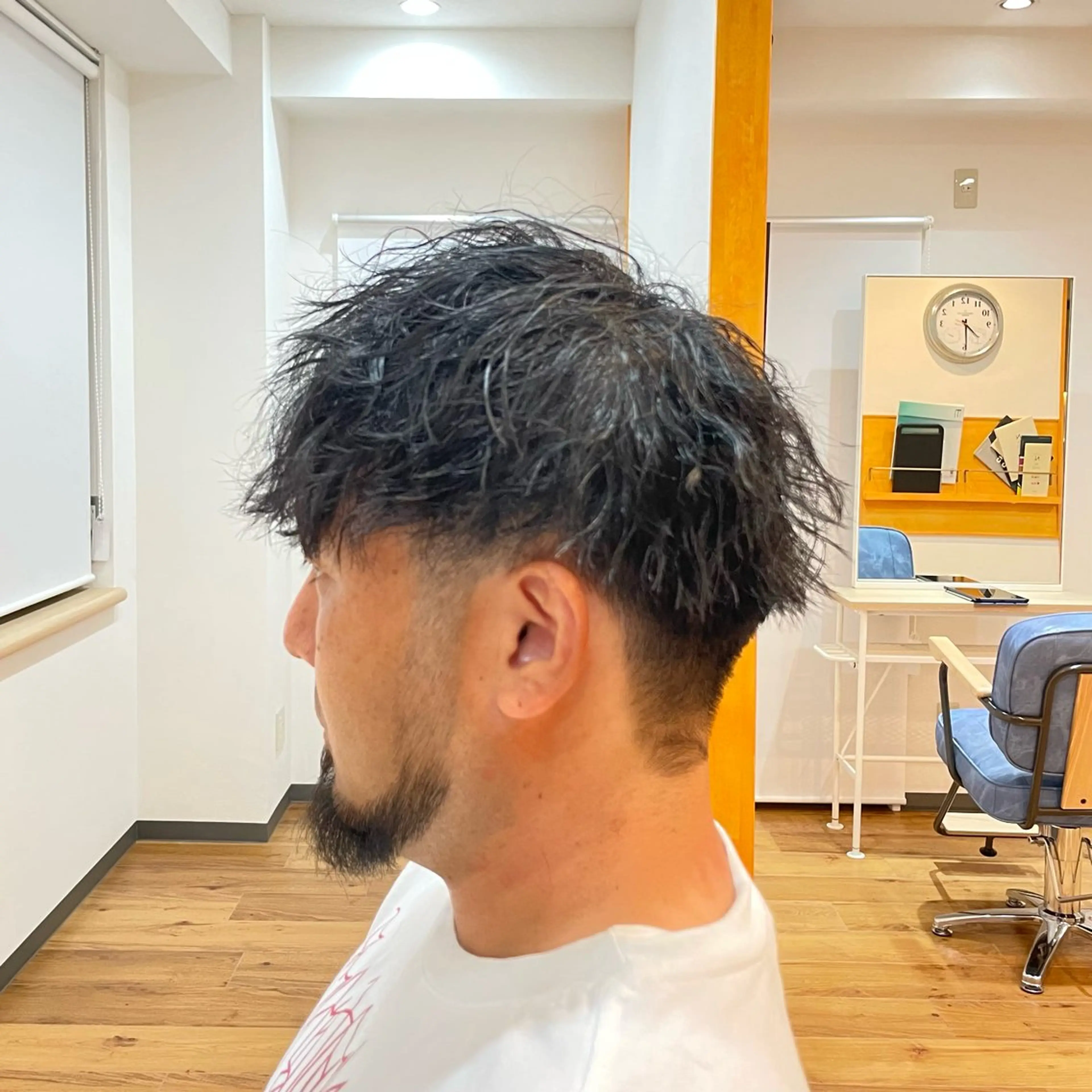 ショート ツイストパーマ カット パーマ トリートメント Aguhairponte所属・メンズ 特化・川田のヘアスタイル