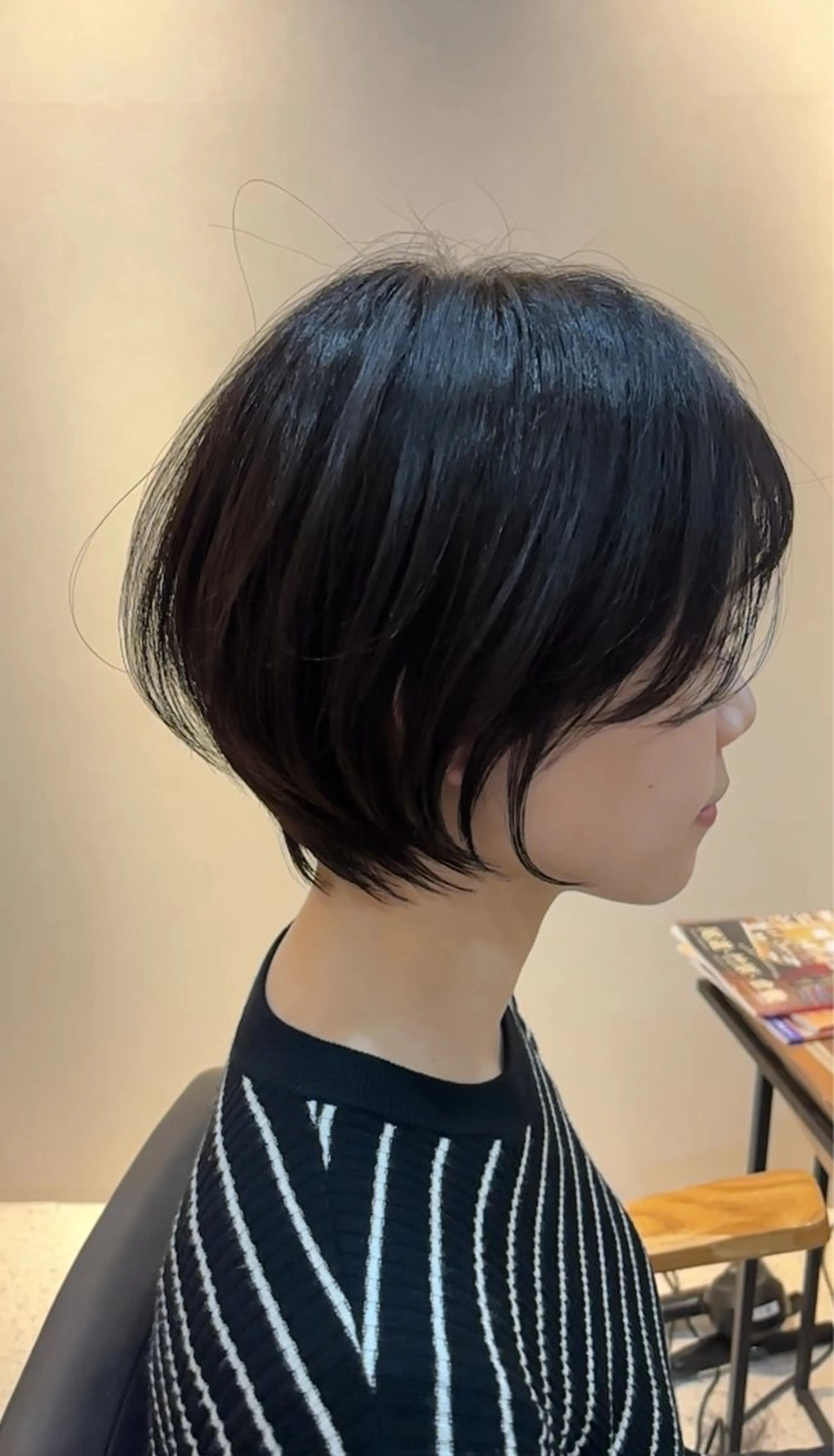 ショート くびれヘア ショートヘア 小顔カット HARUKI  MINATO Japan広島紙屋町店所属・hmj紙屋町店 脊戸智志のヘアスタイル