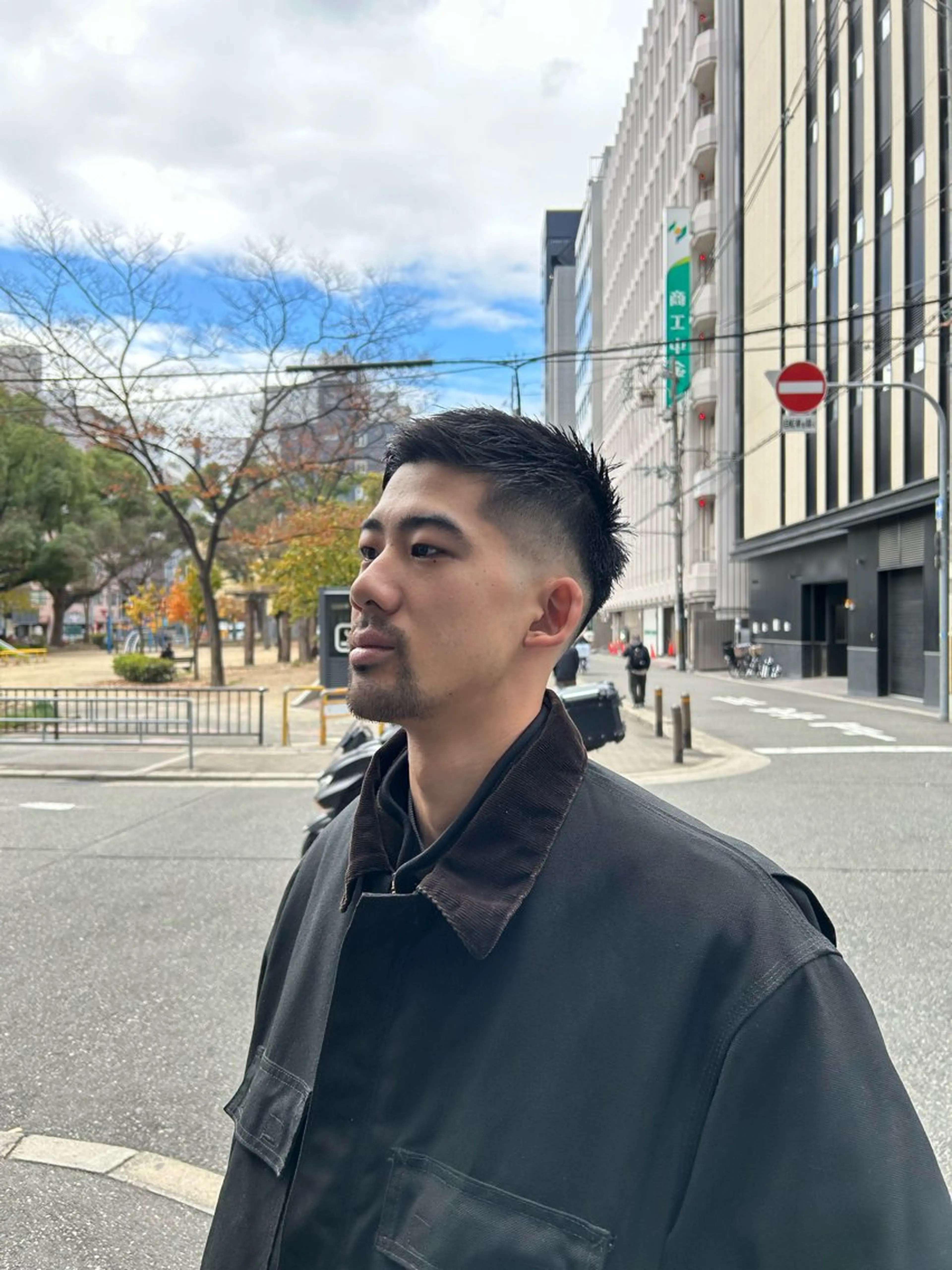 ショート BARBER BROS 長堀橋店所属・奥 圭人｜メンズスタイルのヘアスタイル