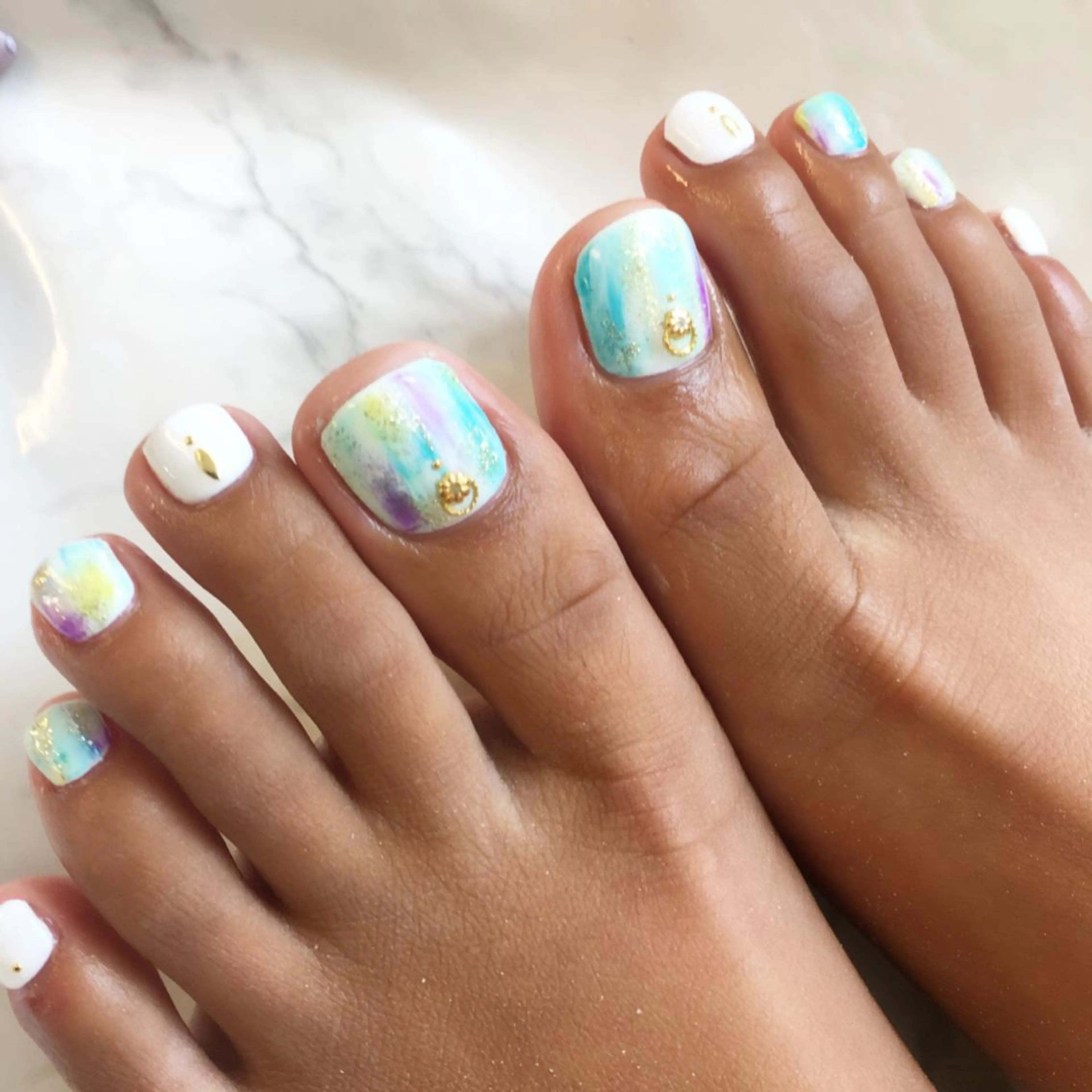 ネイル フットネイル SHINE NAILのネイルデザイン