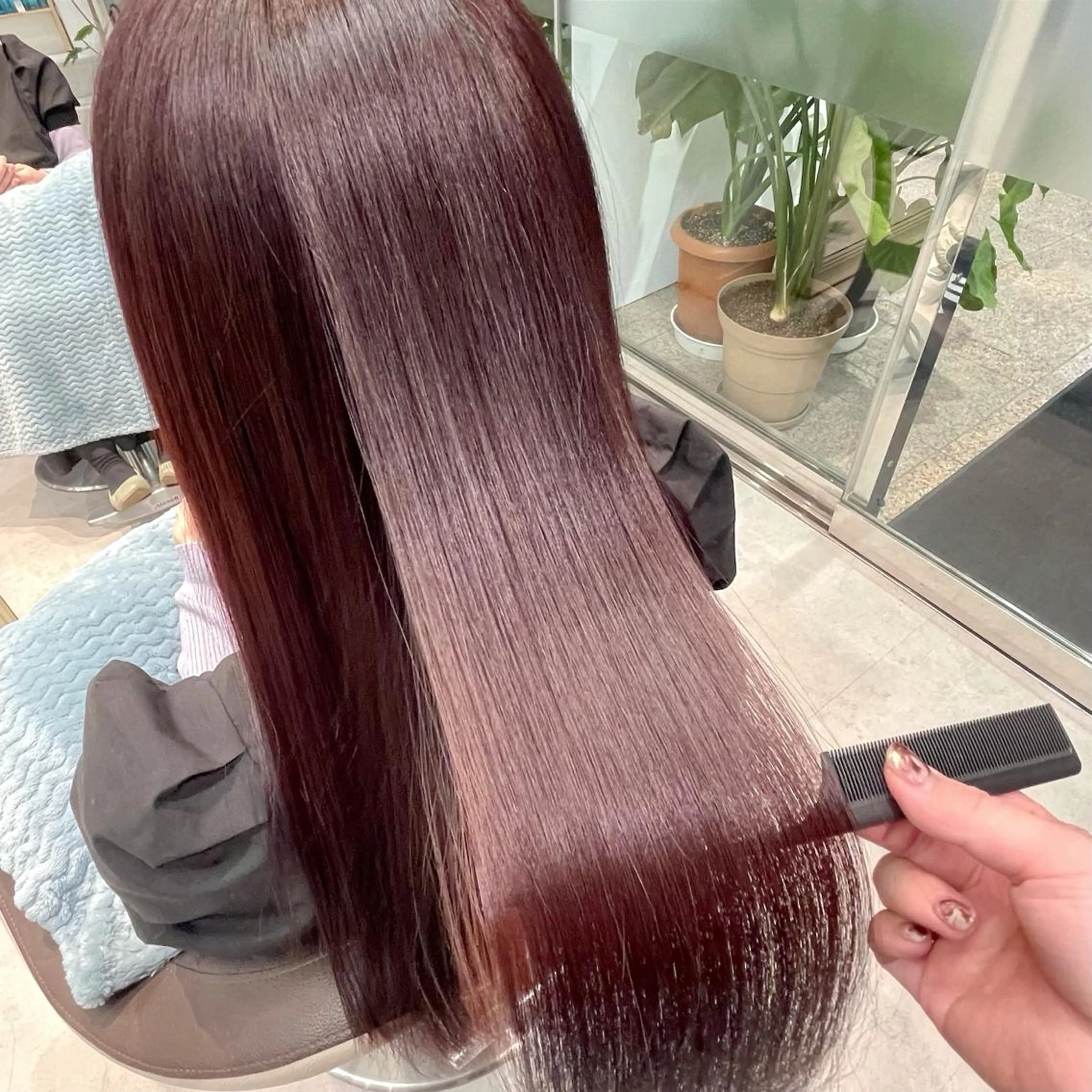ロング カラー ヘアカラー トリートメント これた🧸ヘアメ職人 ♡髪質改善♡カラーのヘアスタイル