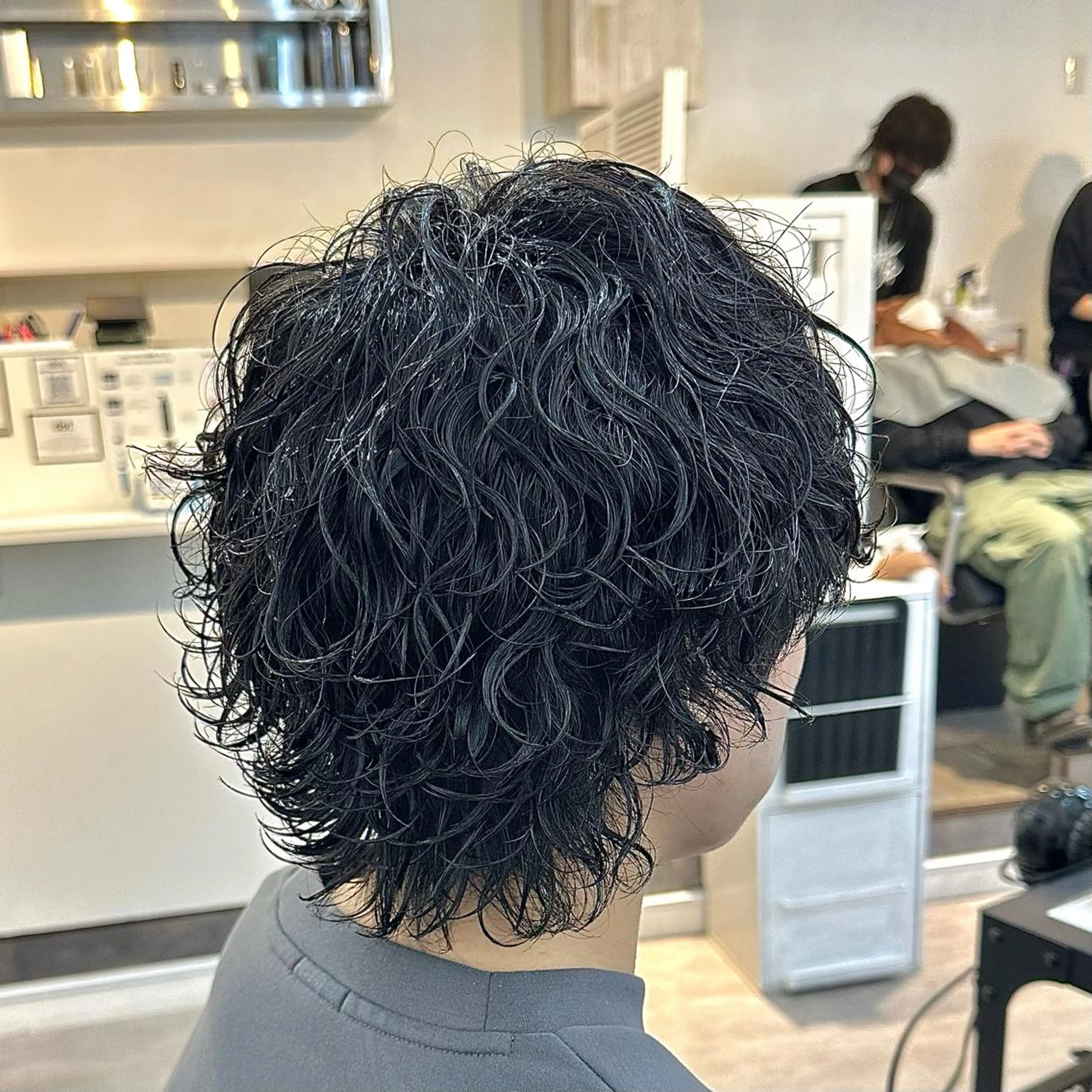 ショート パーマ ウルフカット カット パーマ dot.グループ指名 No.1橋本滉太のヘアスタイル