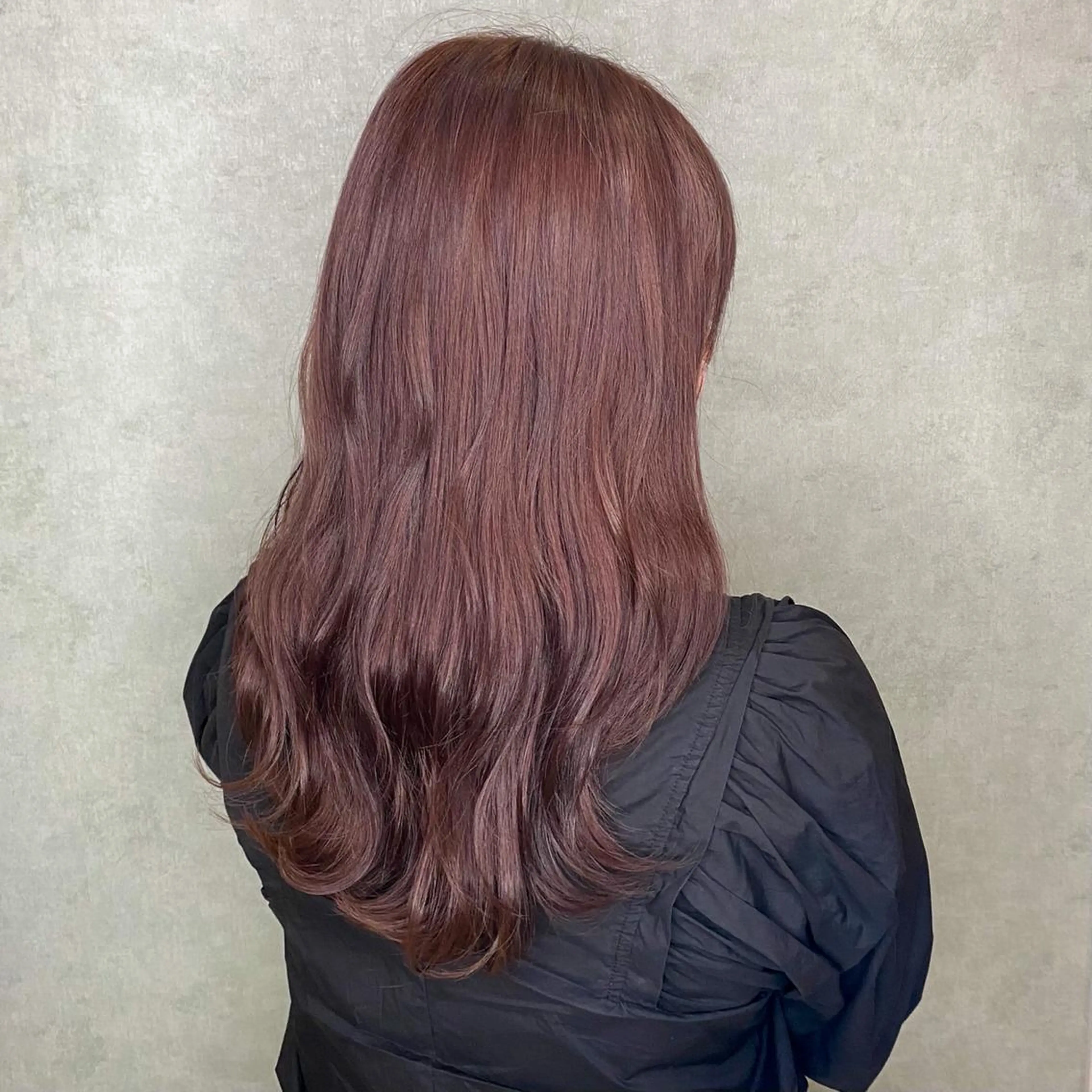 ロング カラー ブリーチ ブラウンカラー ピンクカラー ピンクブラウン カット ヘアカラー トリートメント 🌱ブリーチ・透明感 カラー/mapi🦭のヘアスタイル