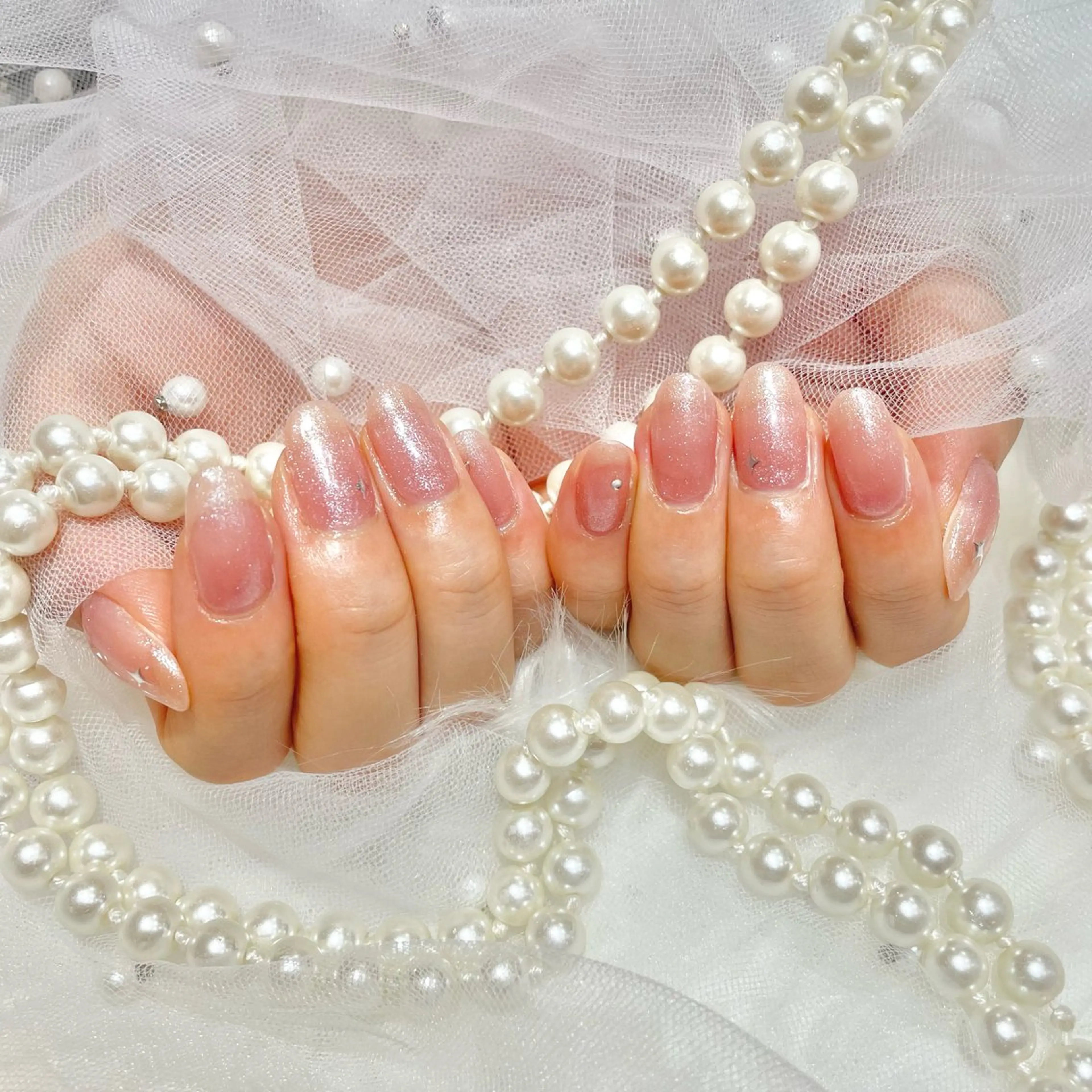 ネイル シンプルネイル WISTERIA midoriのネイルデザイン