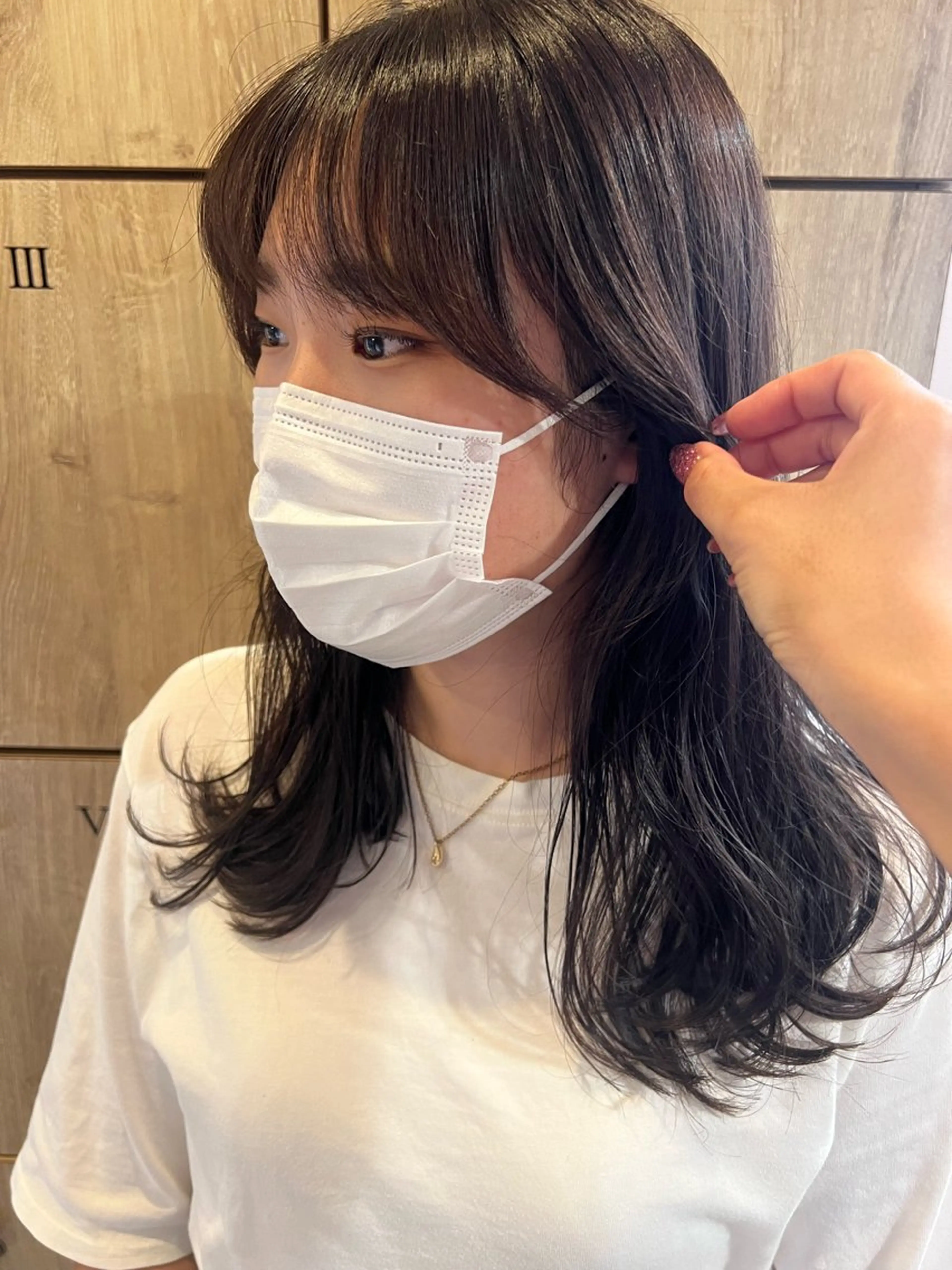 ミディアム アッシュ 韓国風カラー ボブ 髪質改善 韓国風ヘア 🌿寄り添い型美容師 🌿yuiのヘアスタイル