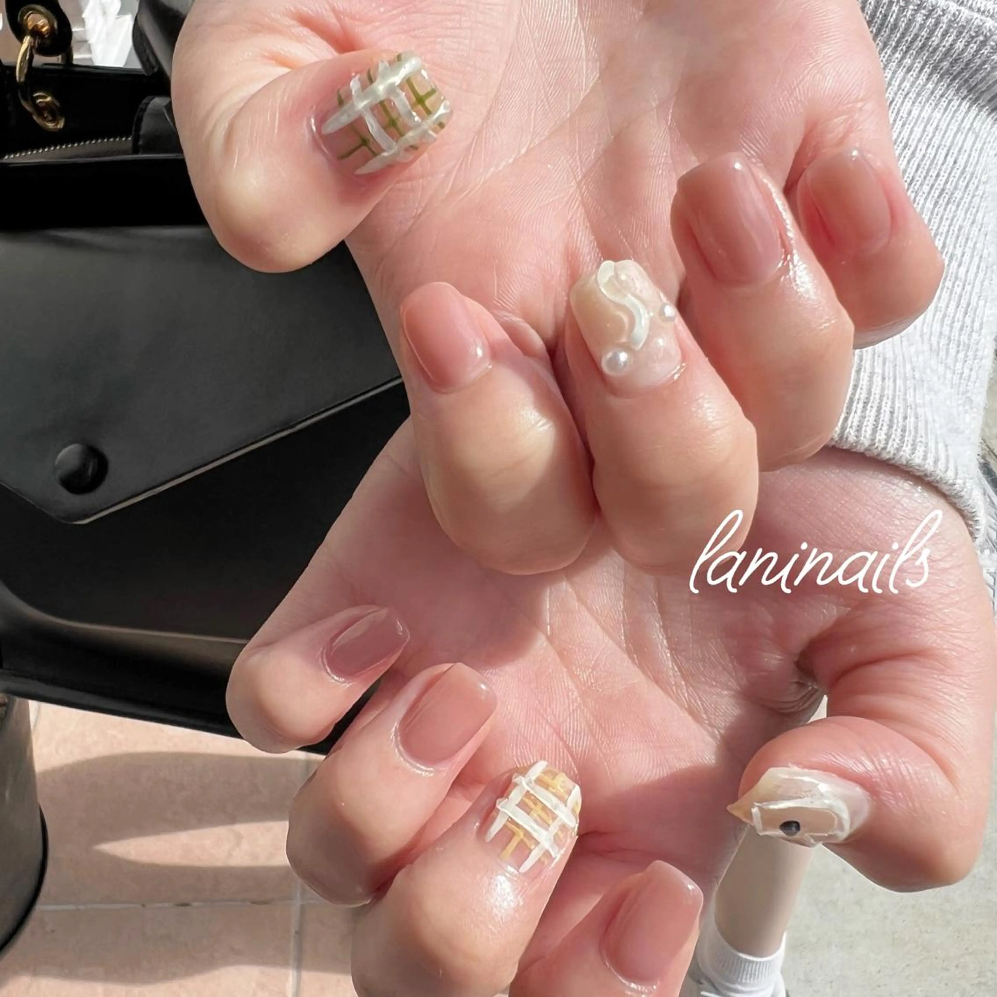 ショート ネイル ハンドネイル laninails所属・LANI nailsalonのネイルデザイン